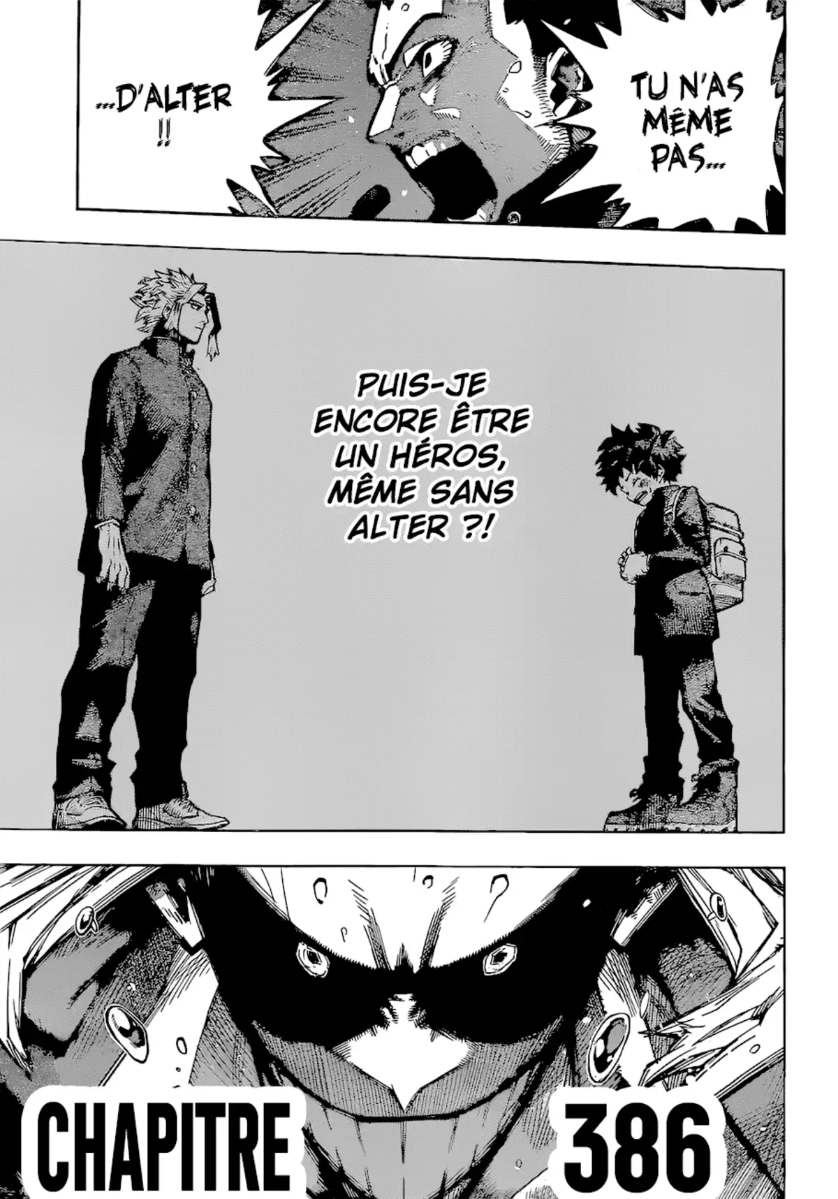 My Hero Academia Chapitre 386 page 14