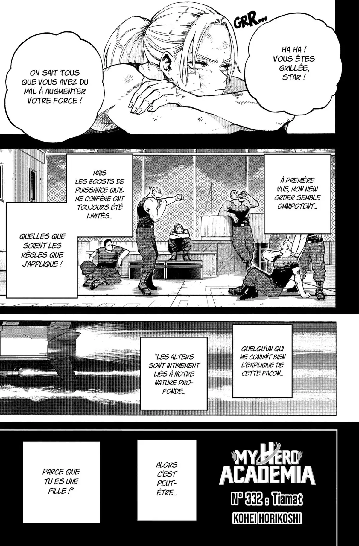 My Hero Academia Chapitre 332 page 1