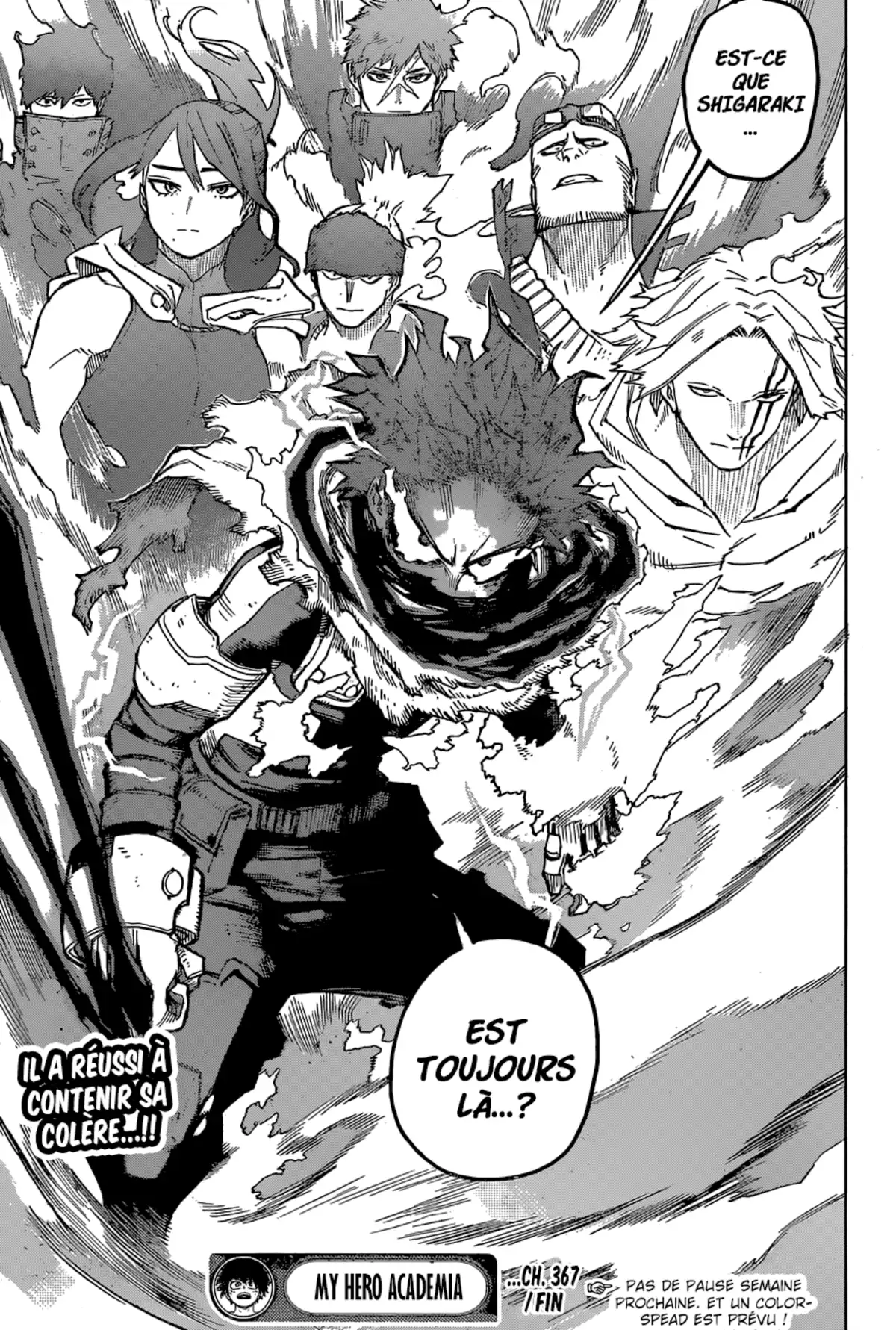 My Hero Academia Chapitre 367 page 17