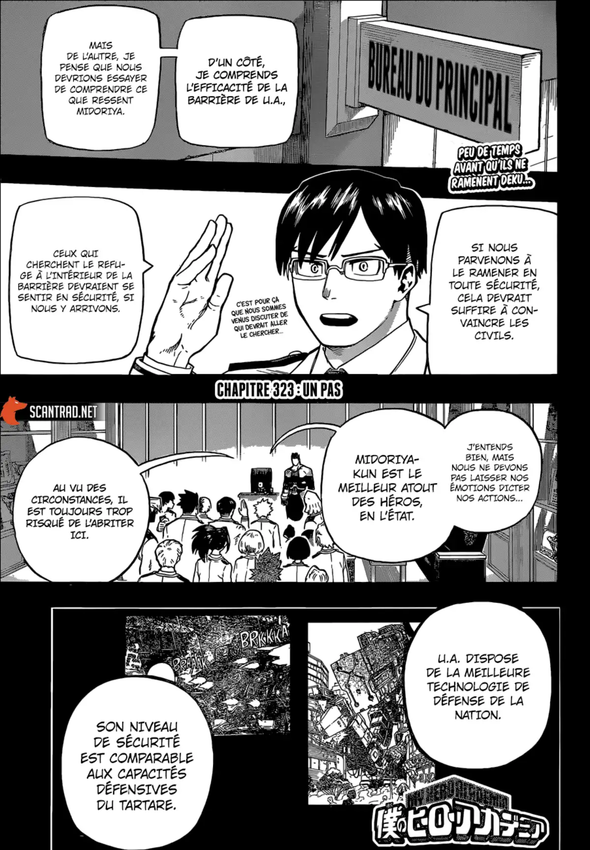 My Hero Academia Chapitre 323 page 1