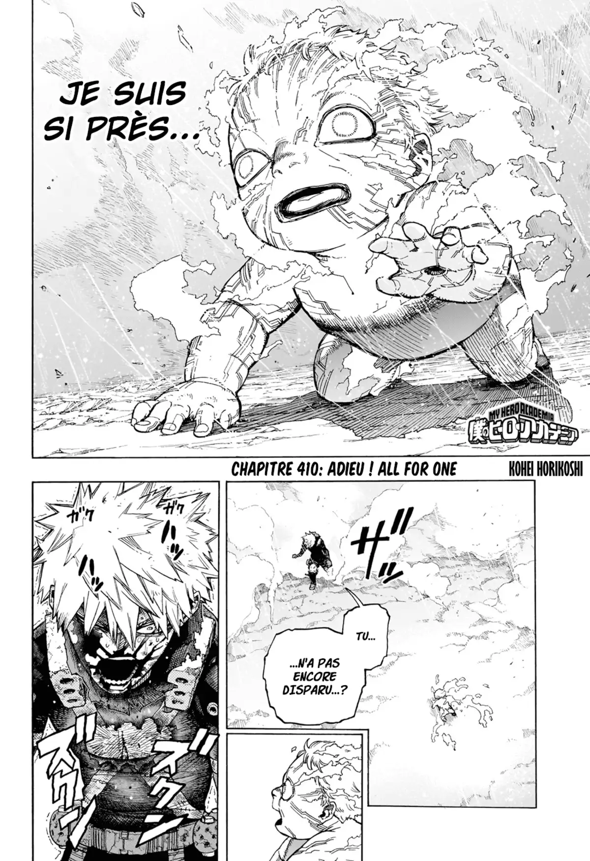 My Hero Academia Chapitre 410 page 2