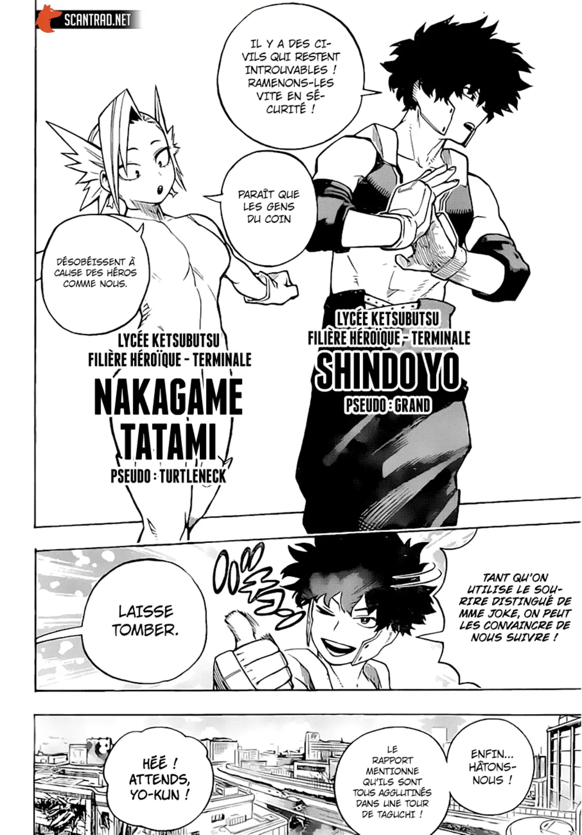 My Hero Academia Chapitre 307 page 1