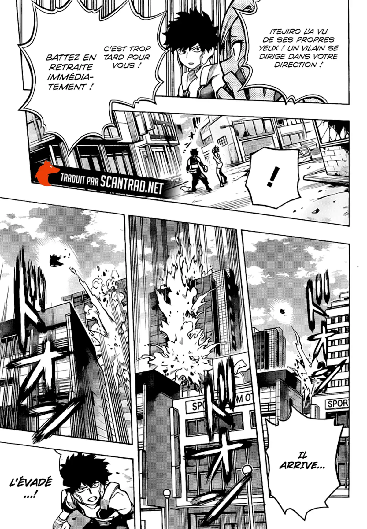 My Hero Academia Chapitre 307 page 6