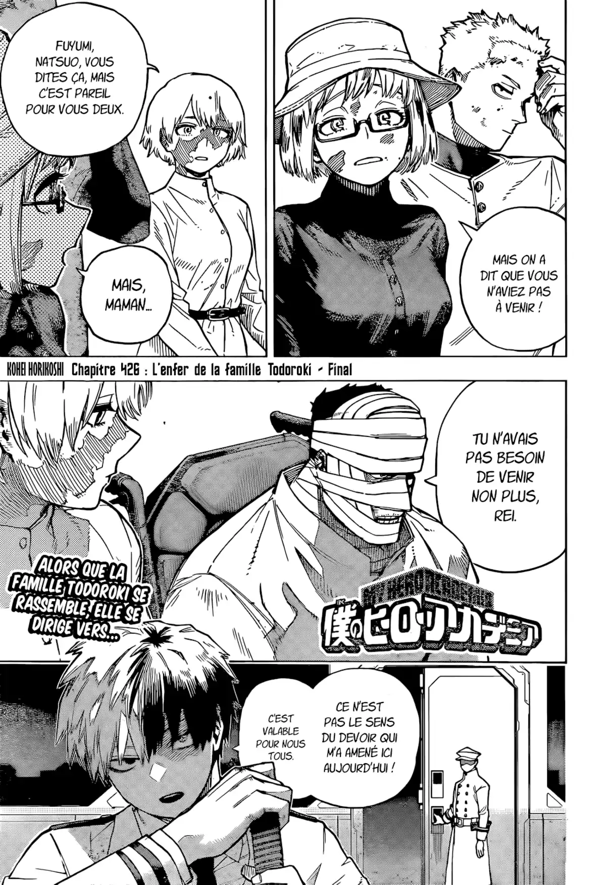 My Hero Academia Chapitre 426 page 1