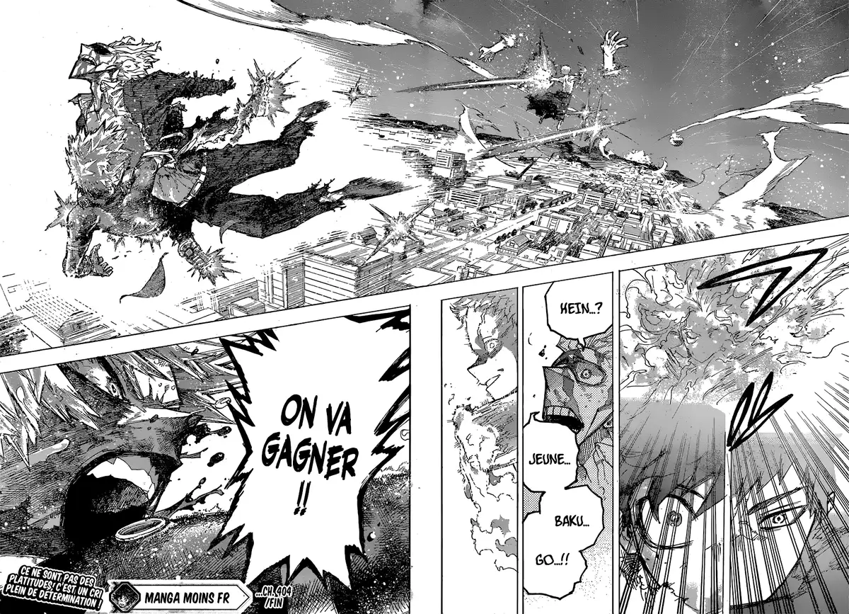 My Hero Academia Chapitre 404 page 11