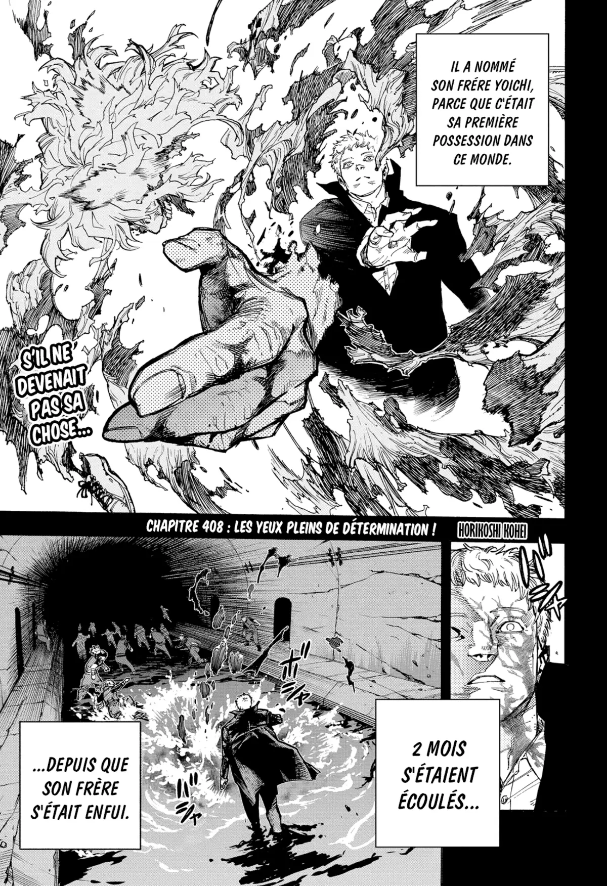 My Hero Academia Chapitre 408 page 1