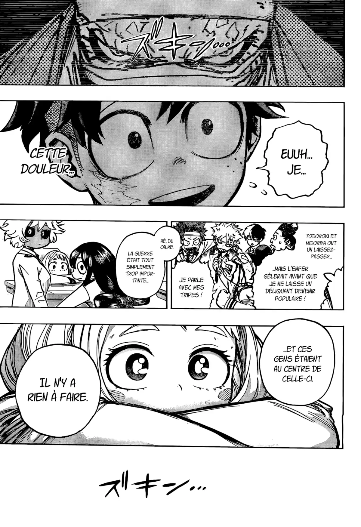 My Hero Academia Chapitre 428 page 3