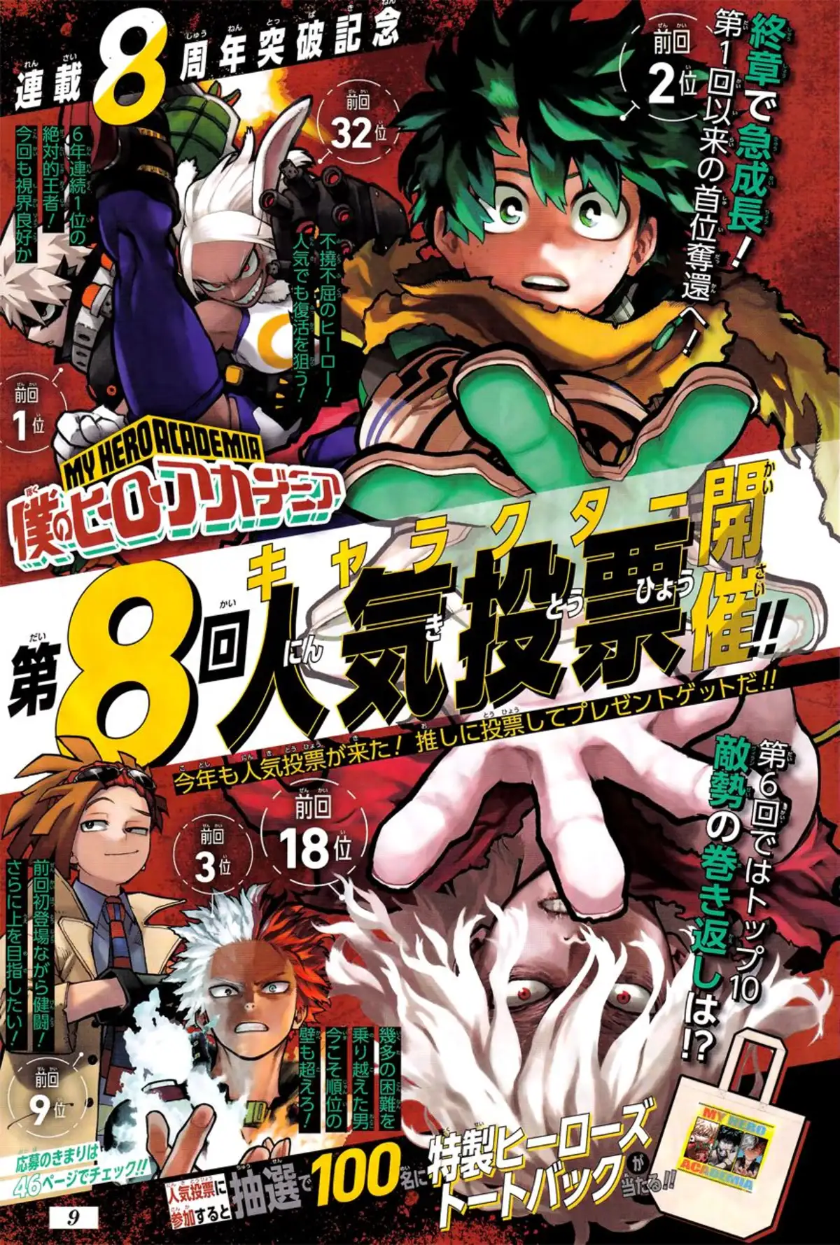 My Hero Academia Chapitre 359 page 2