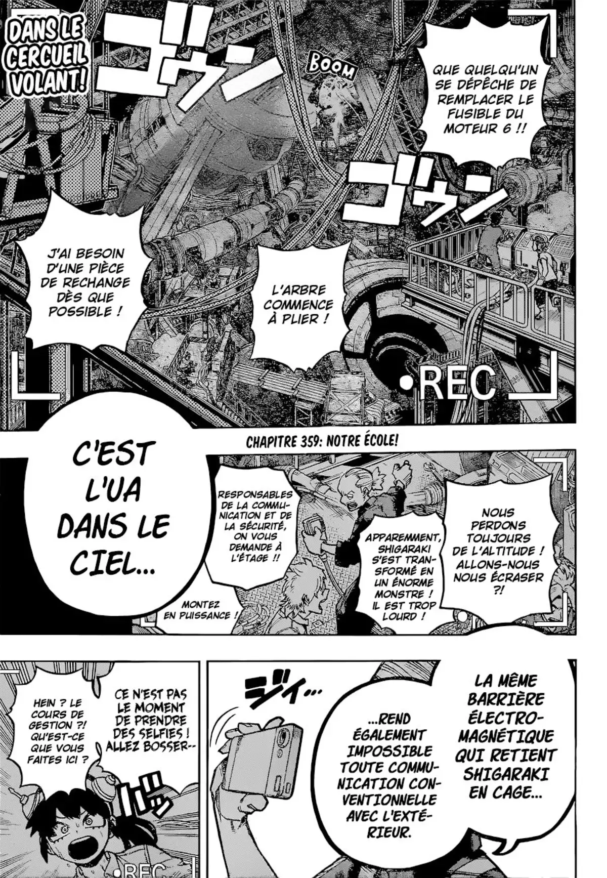 My Hero Academia Chapitre 359 page 4