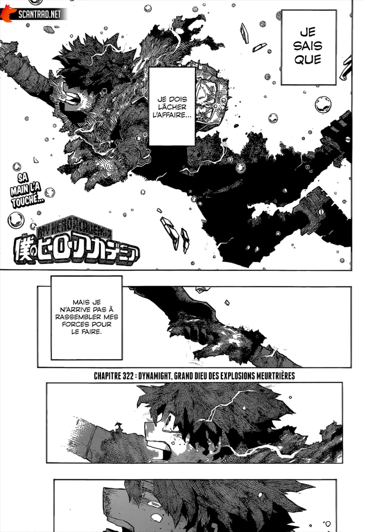 My Hero Academia Chapitre 322 page 1