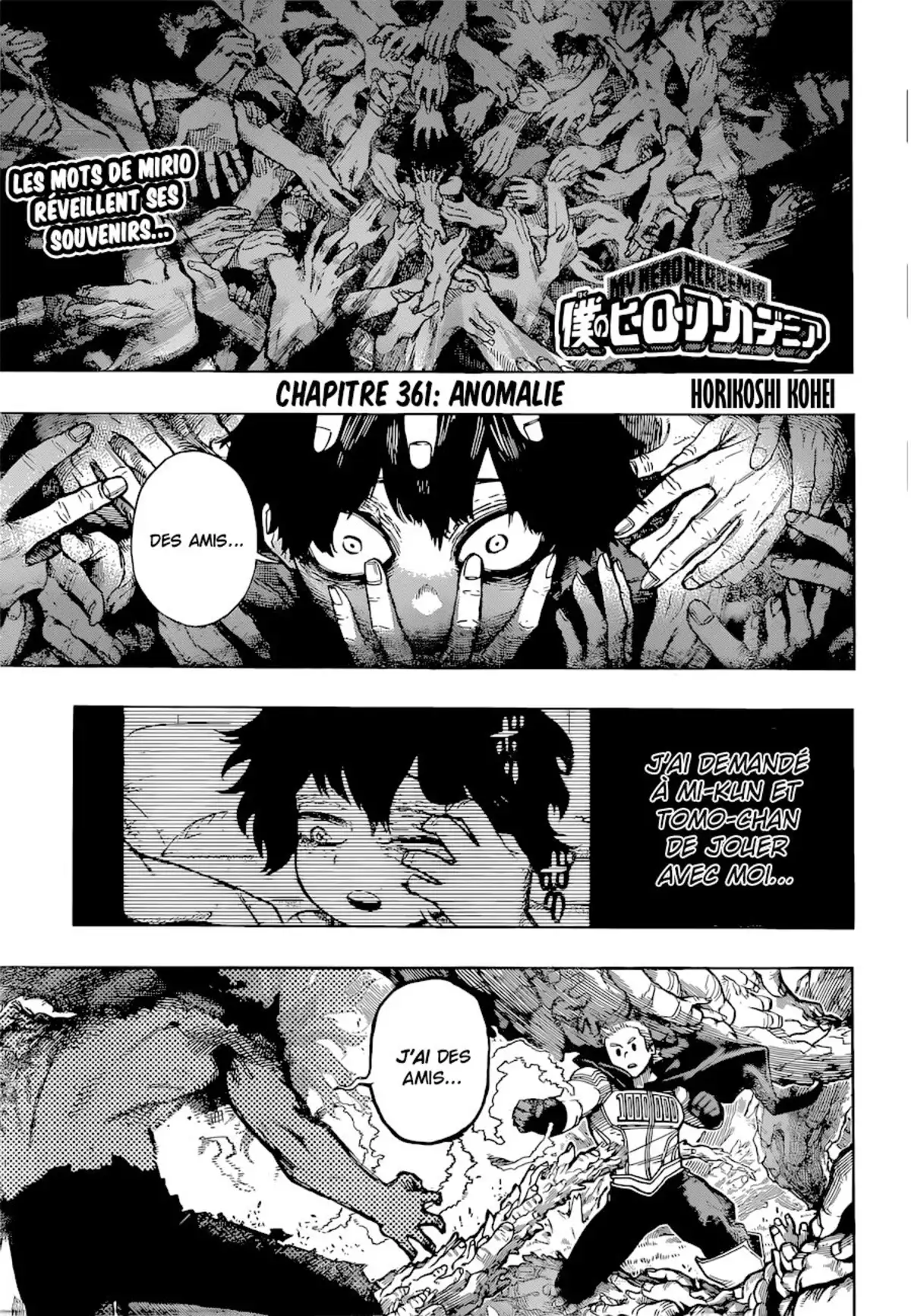 My Hero Academia Chapitre 361 page 1