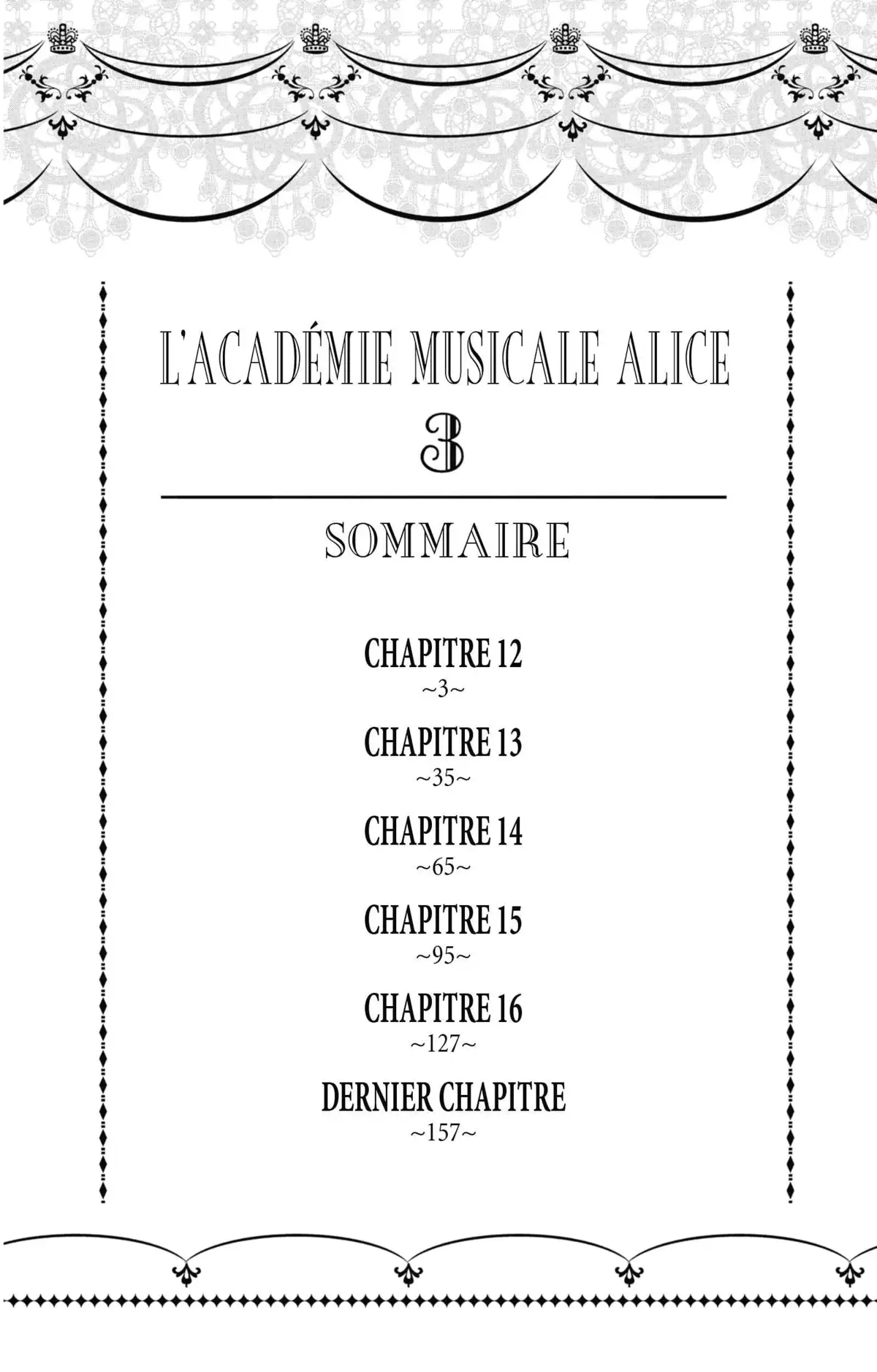 L’Académie Musicale Alice Volume 3 page 3