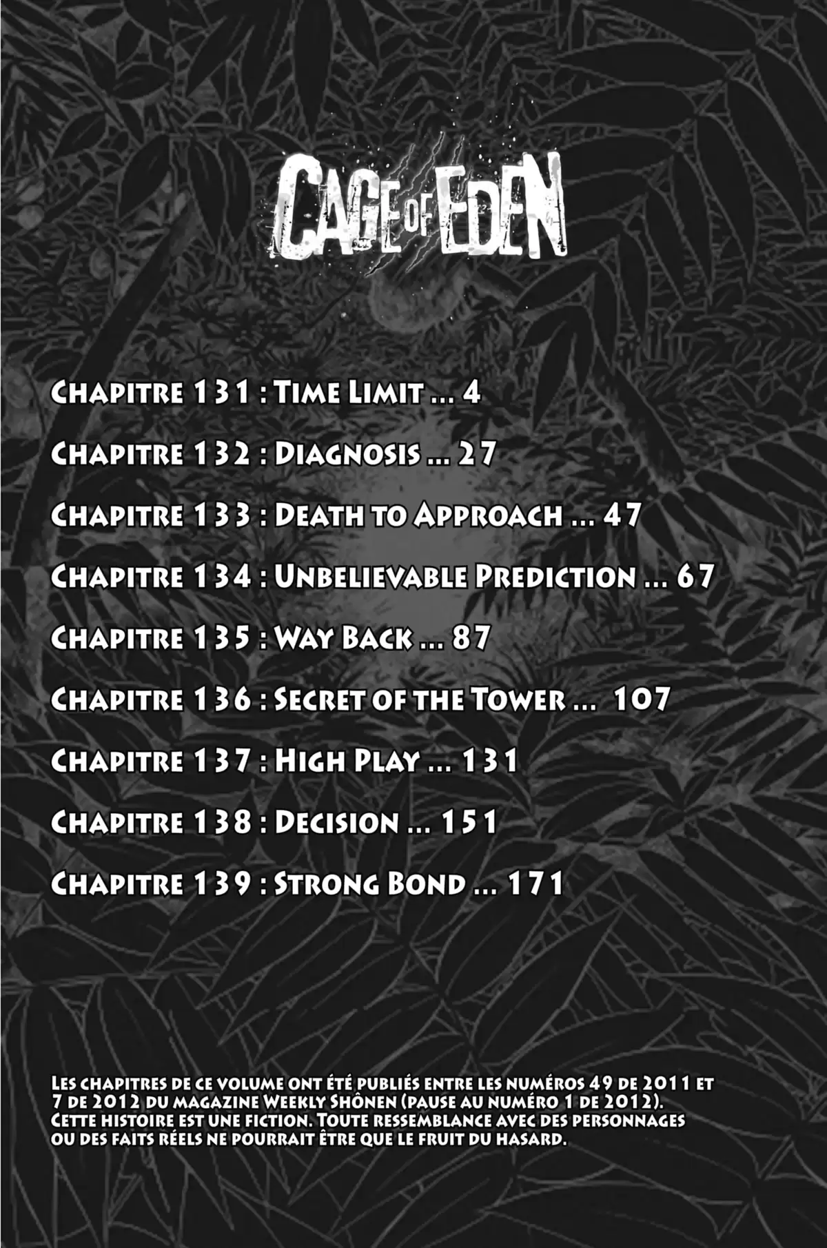 Cage of Eden Volume 16 page 3