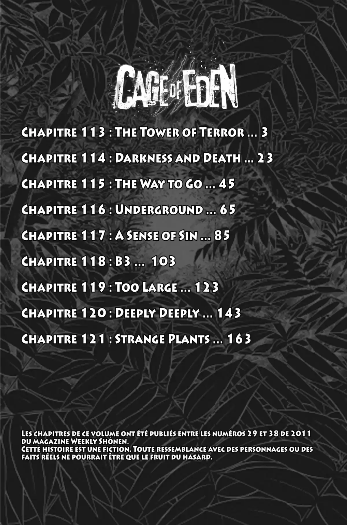 Cage of Eden Volume 14 page 3