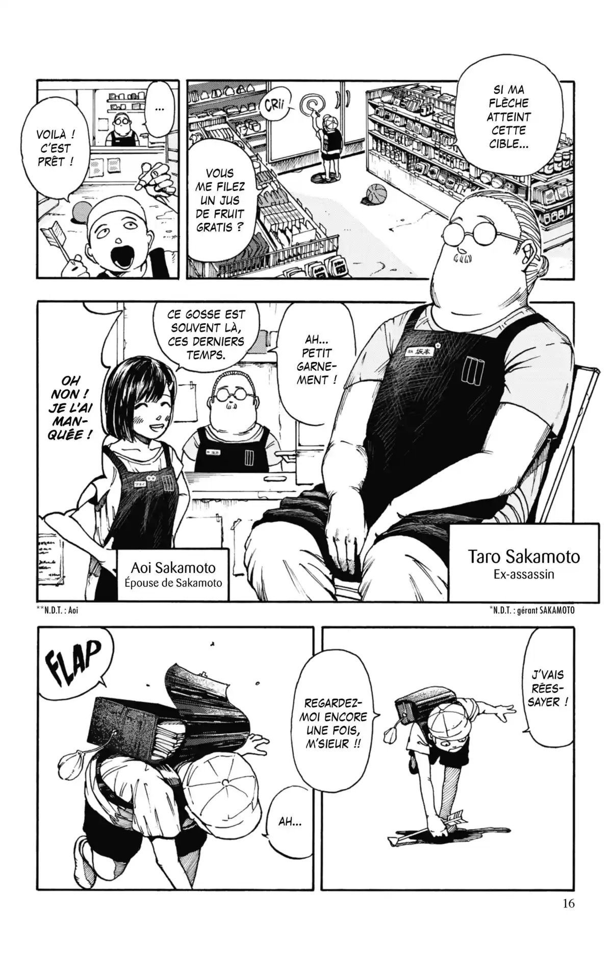 Sakamoto Days Volume 1 page 14