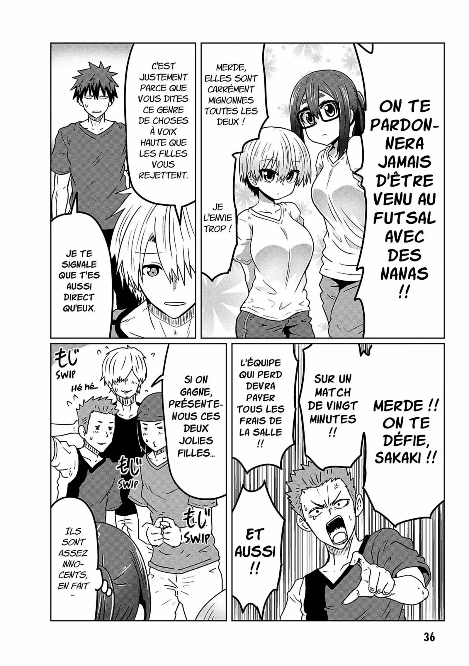 Uzaki-chan Wants to Hang Out! Volume 4 page 36
