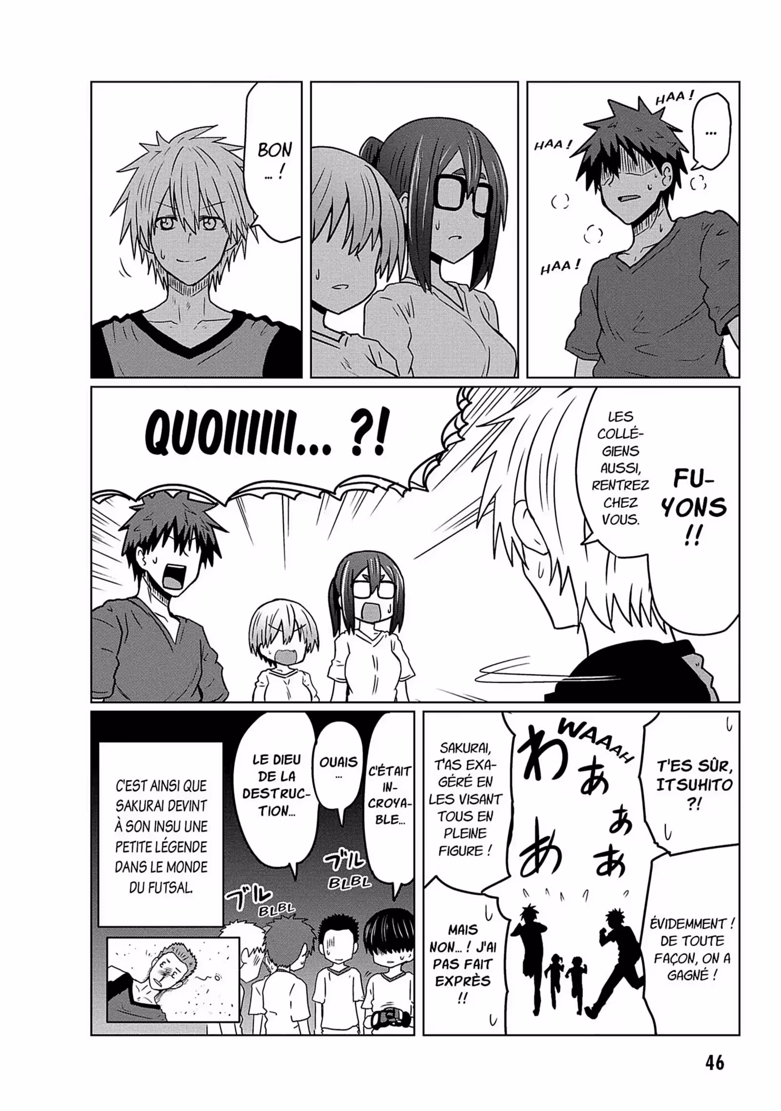 Uzaki-chan Wants to Hang Out! Volume 4 page 46