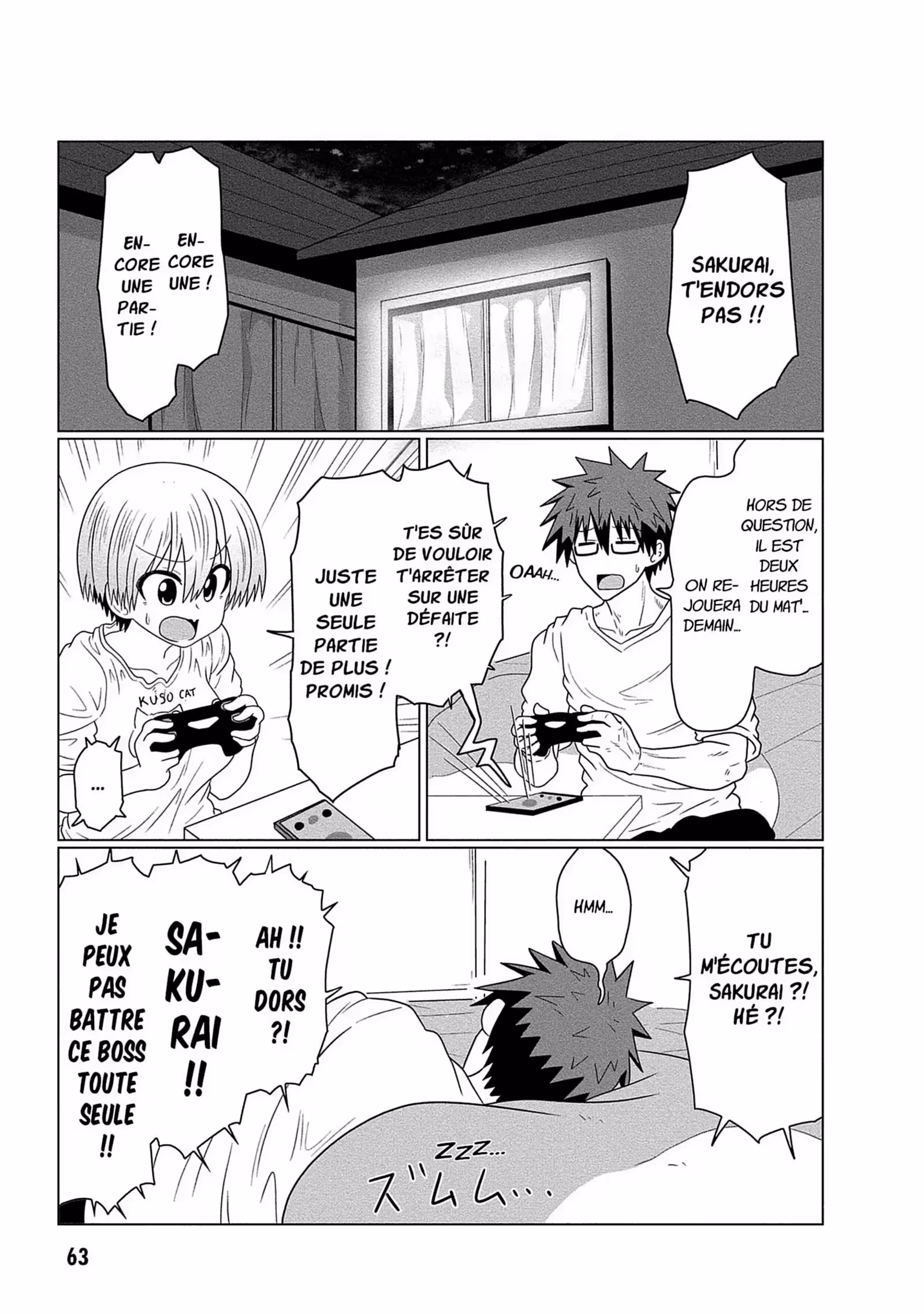 Uzaki-chan Wants to Hang Out! Volume 4 page 62