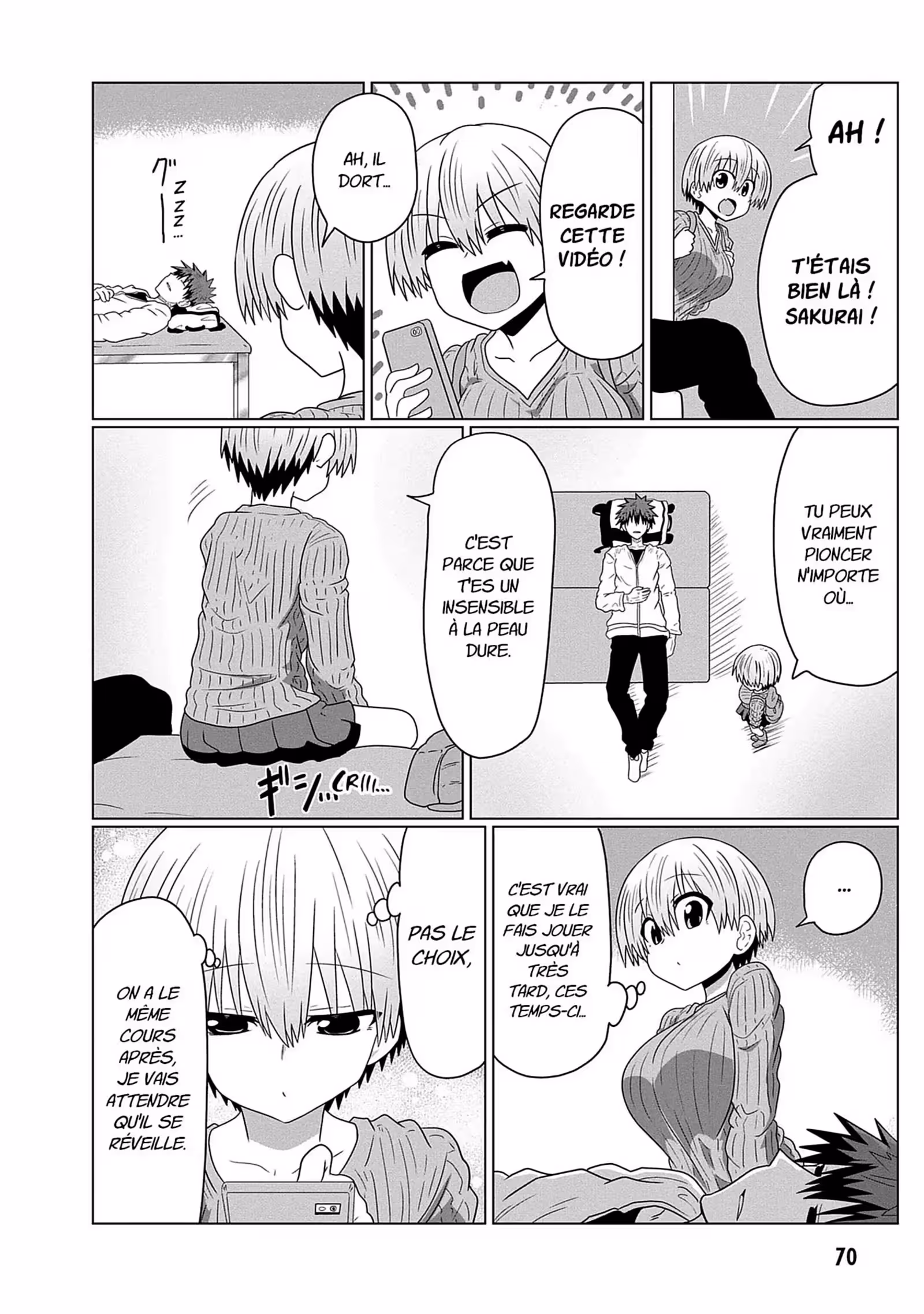Uzaki-chan Wants to Hang Out! Volume 4 page 69