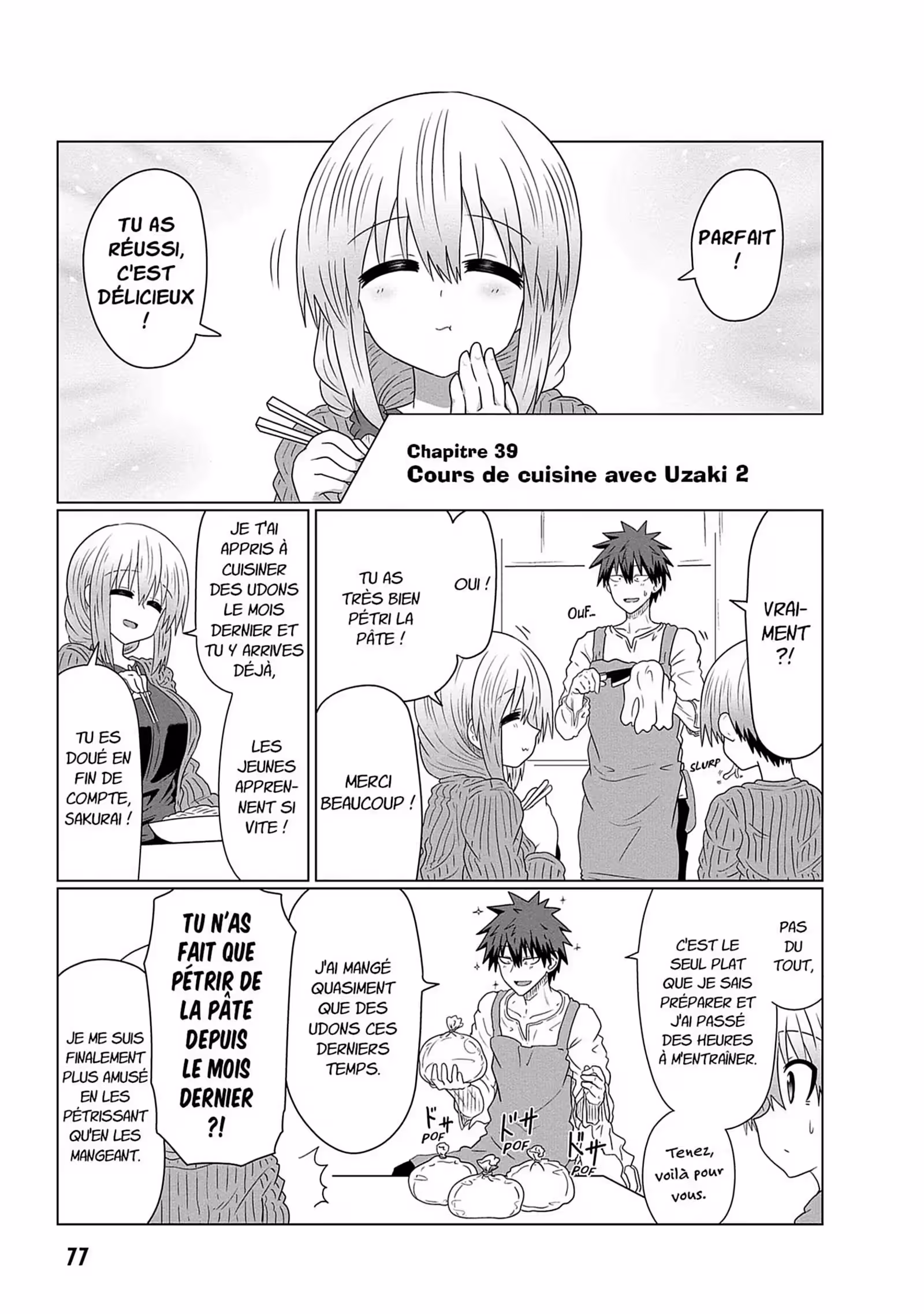 Uzaki-chan Wants to Hang Out! Volume 4 page 76