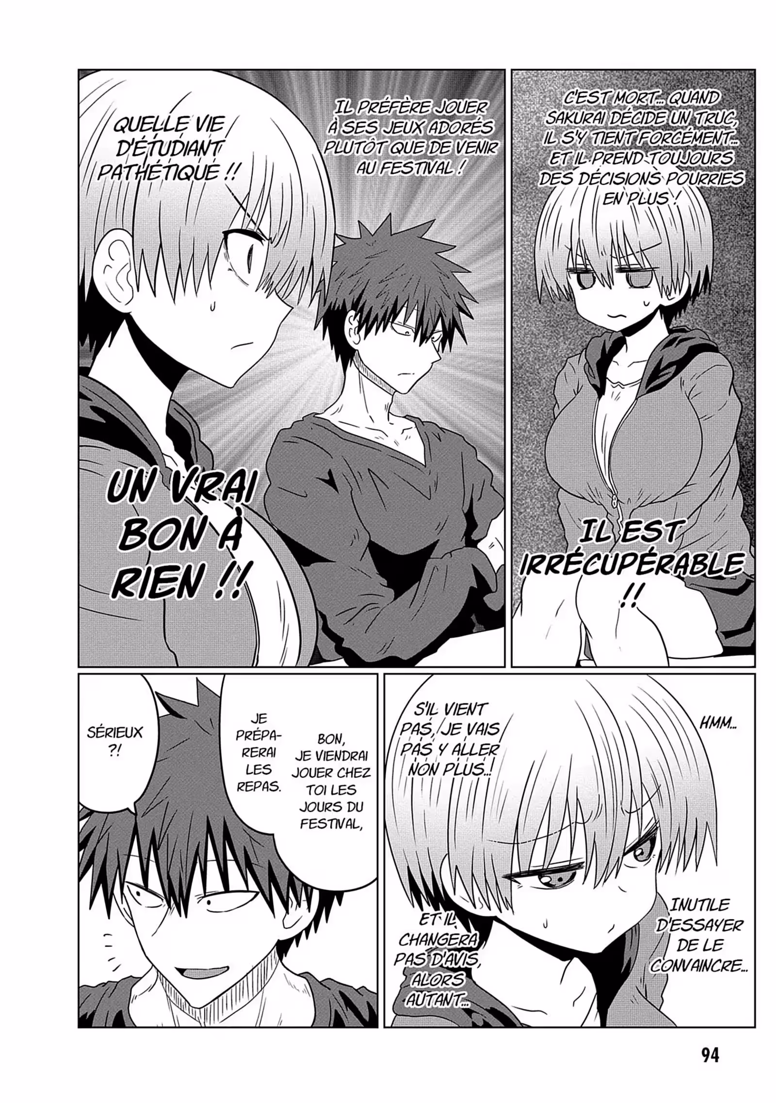 Uzaki-chan Wants to Hang Out! Volume 4 page 93