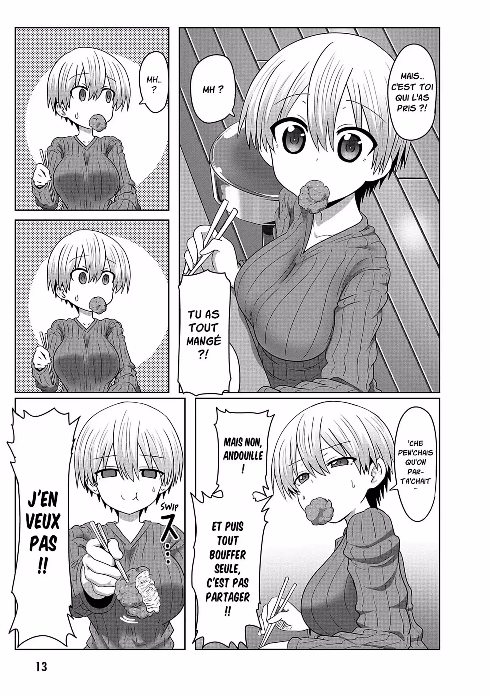Uzaki-chan Wants to Hang Out! Volume 1 page 14