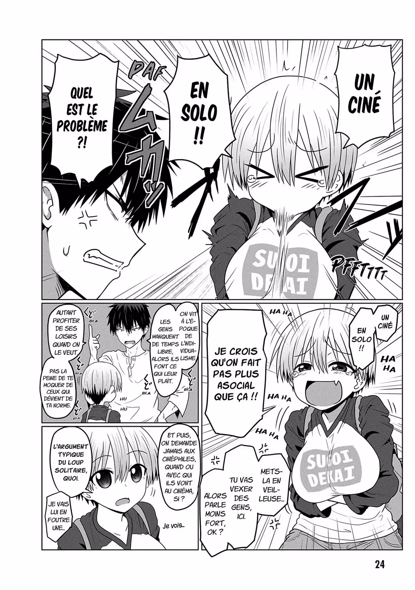 Uzaki-chan Wants to Hang Out! Volume 1 page 25
