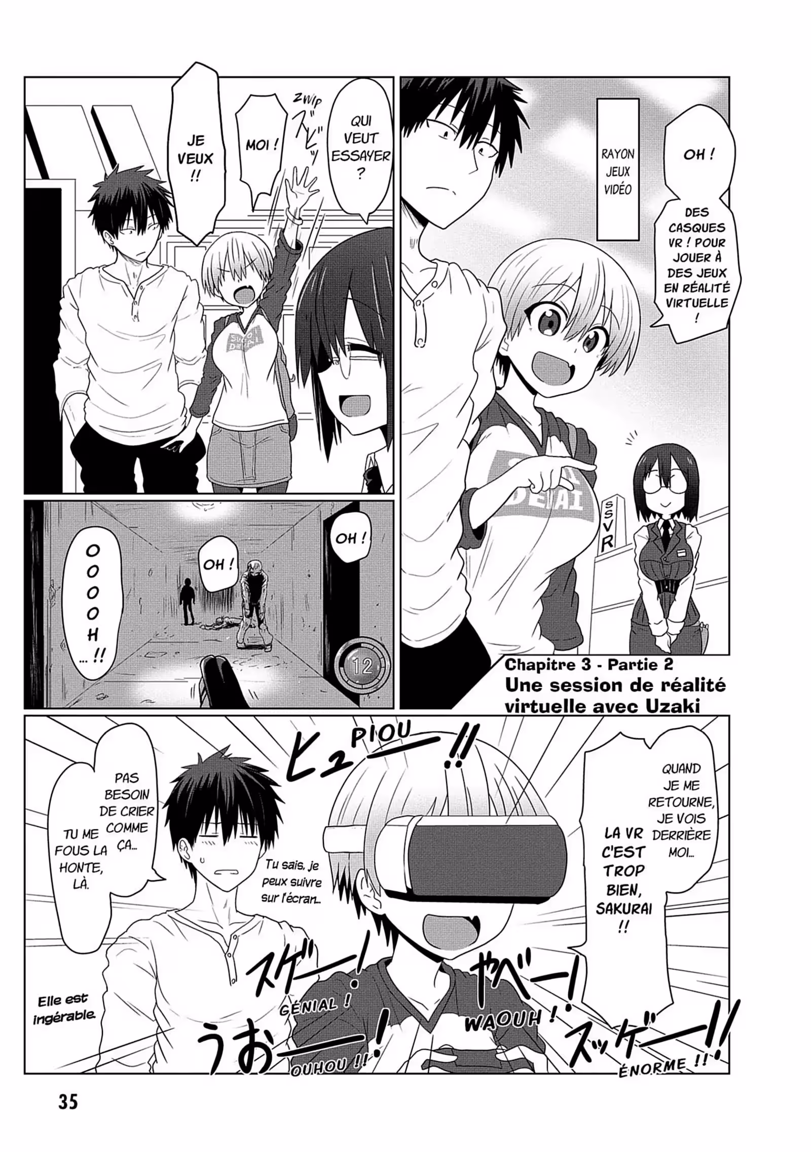 Uzaki-chan Wants to Hang Out! Volume 1 page 36