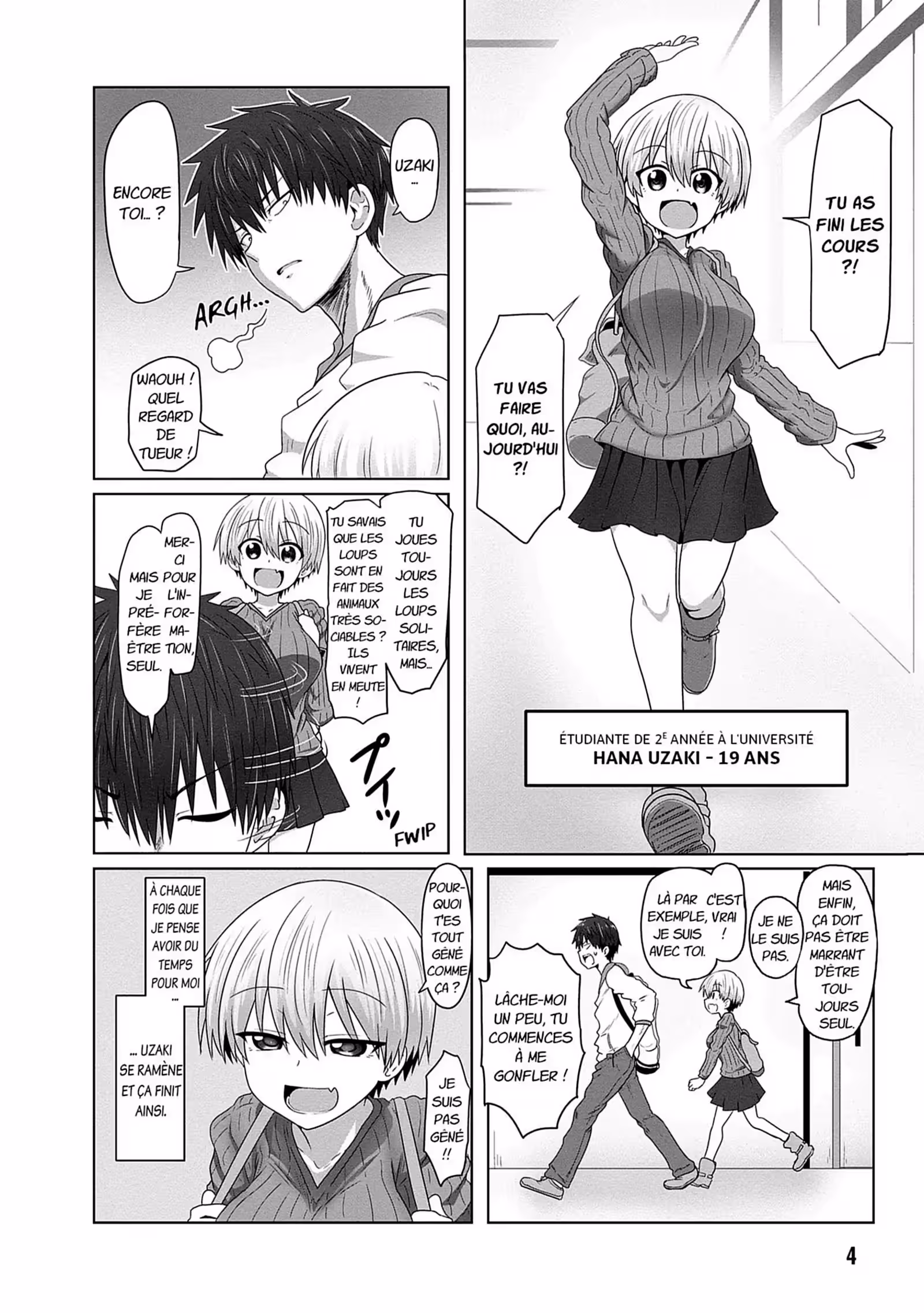 Uzaki-chan Wants to Hang Out! Volume 1 page 5