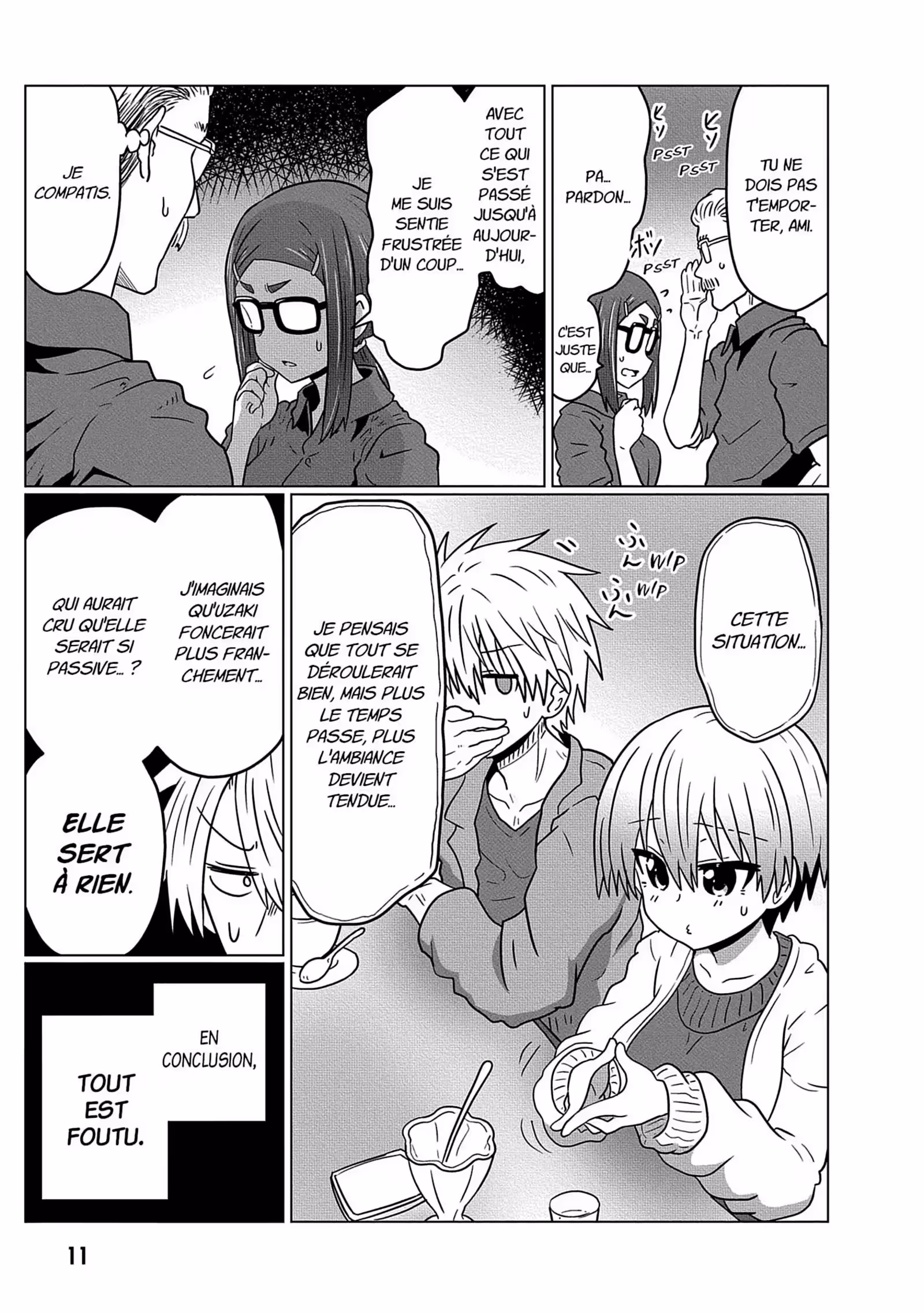 Uzaki-chan Wants to Hang Out! Volume 5 page 12