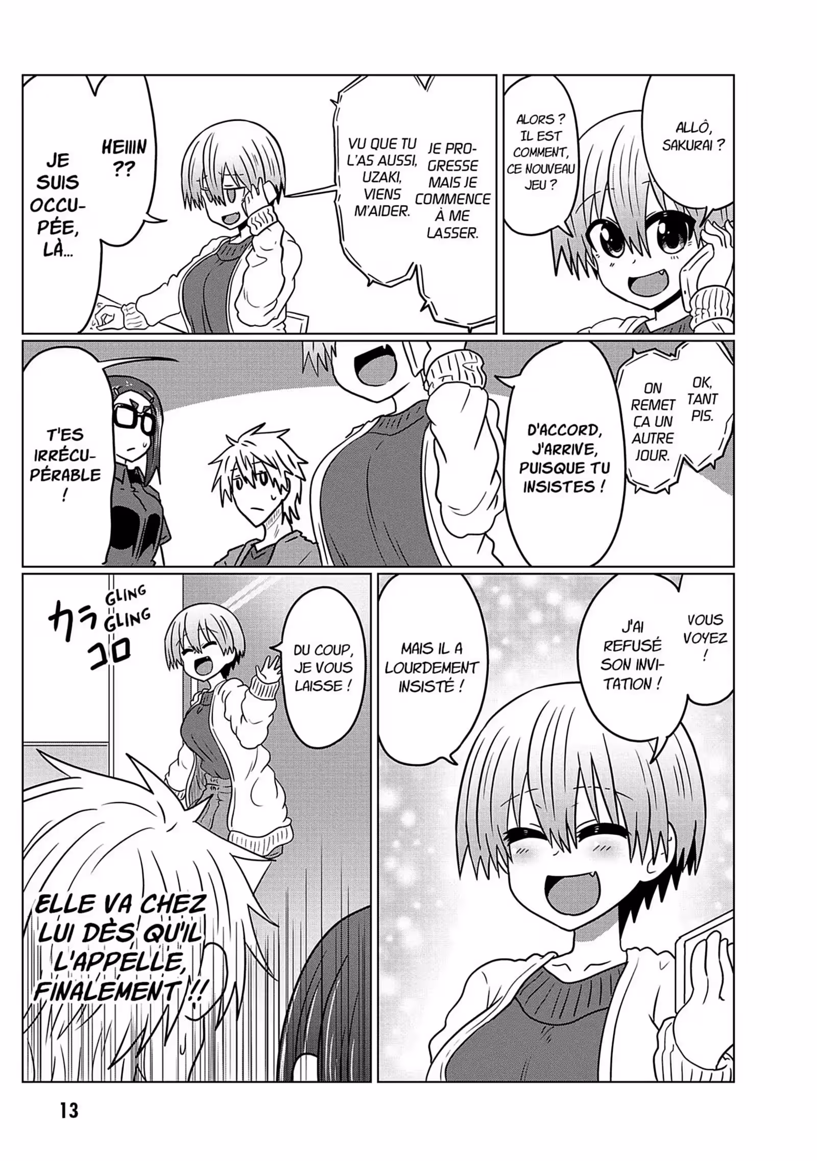 Uzaki-chan Wants to Hang Out! Volume 5 page 14