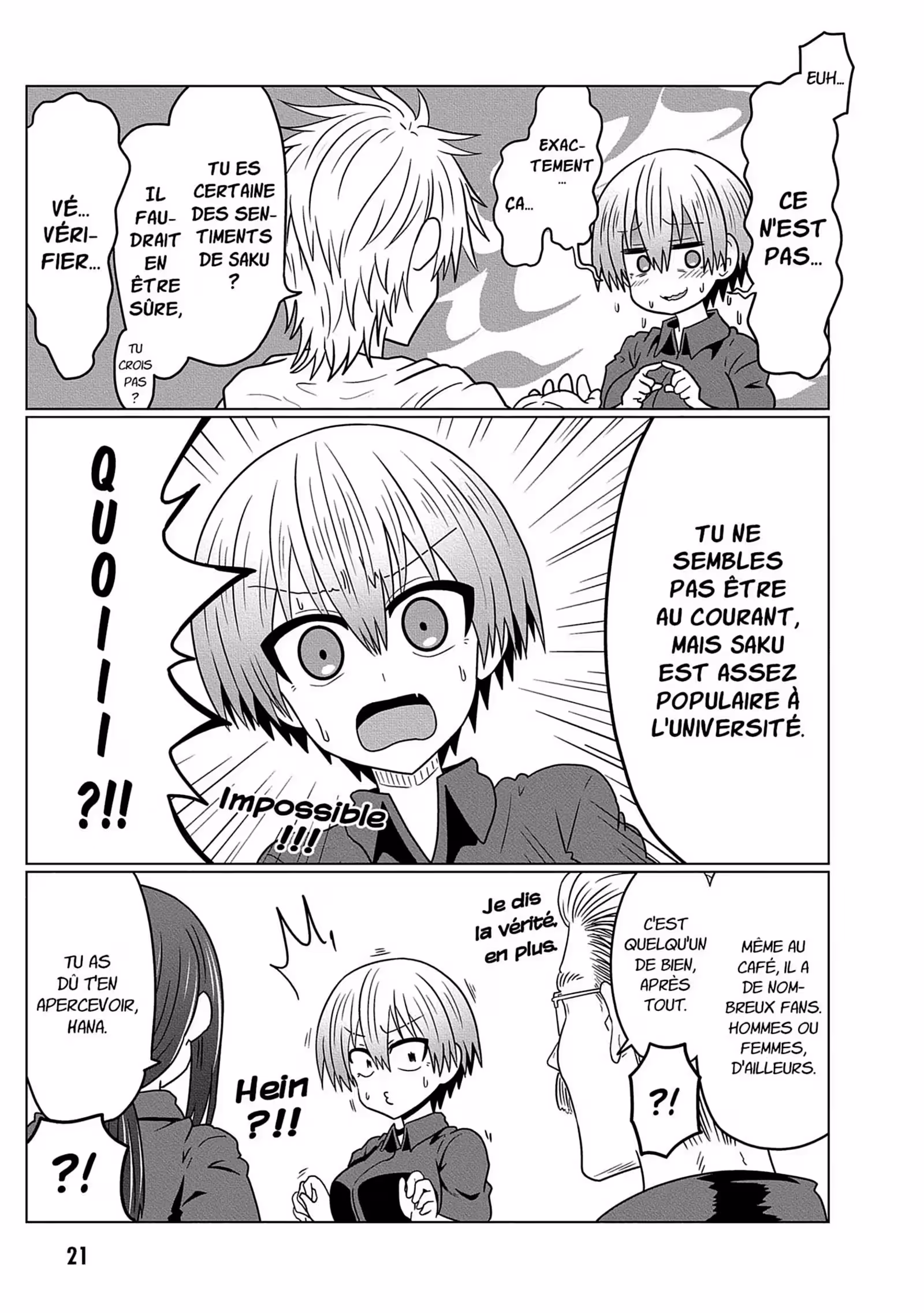 Uzaki-chan Wants to Hang Out! Volume 5 page 22