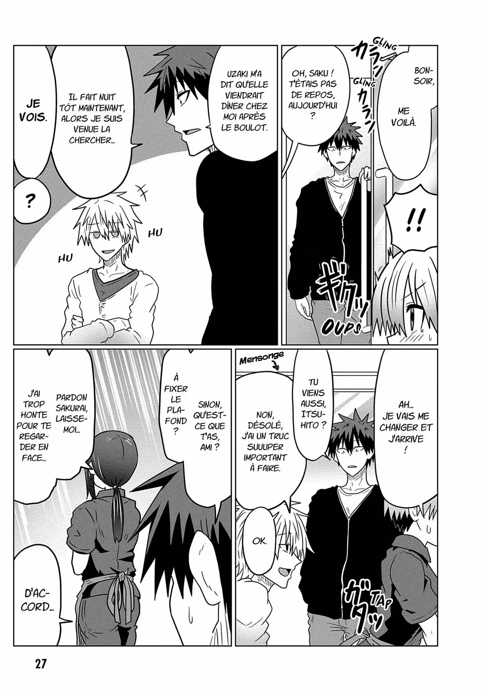 Uzaki-chan Wants to Hang Out! Volume 5 page 28