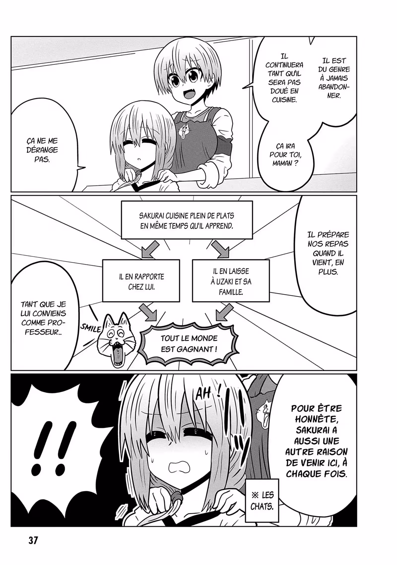 Uzaki-chan Wants to Hang Out! Volume 5 page 38