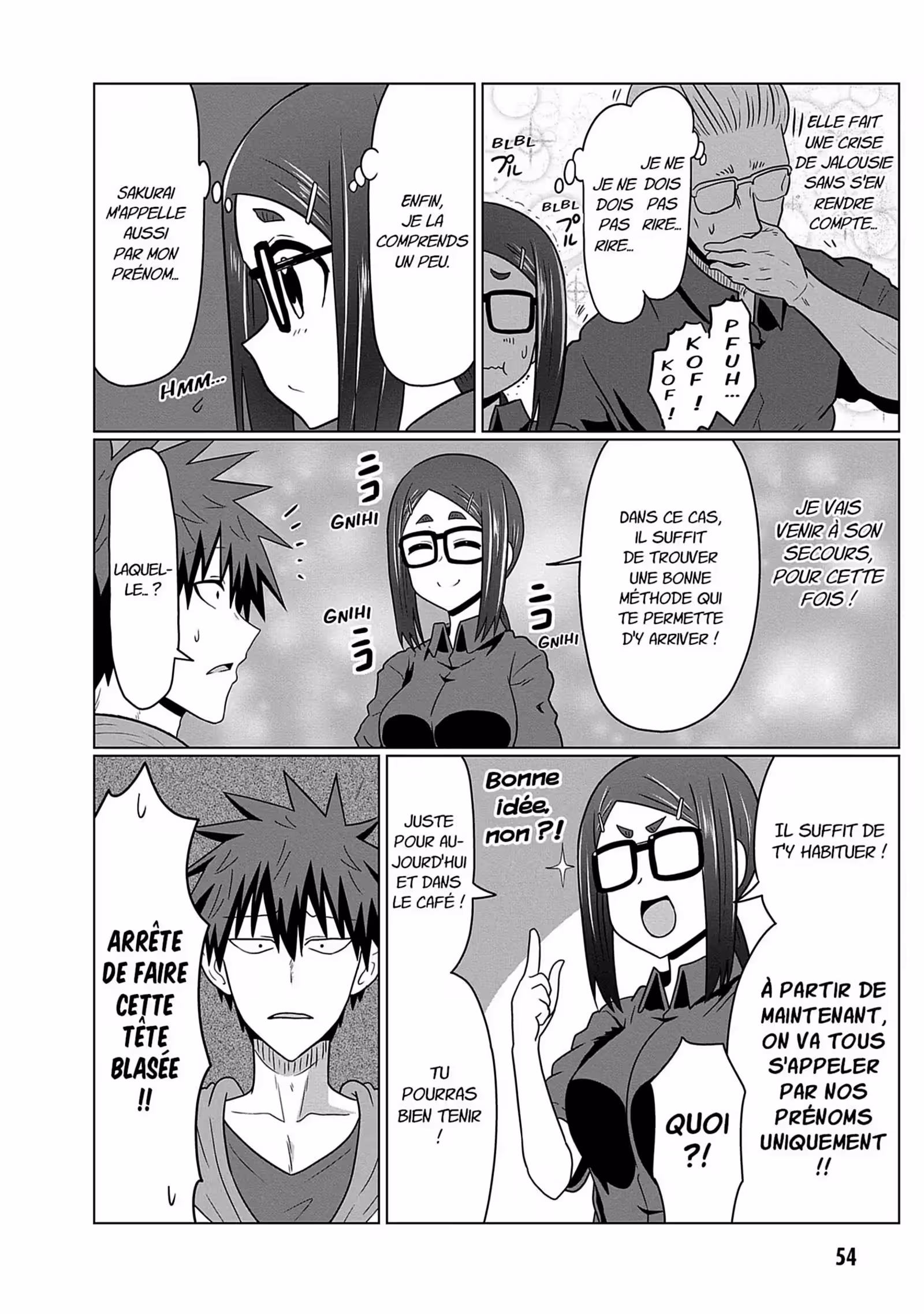 Uzaki-chan Wants to Hang Out! Volume 5 page 55