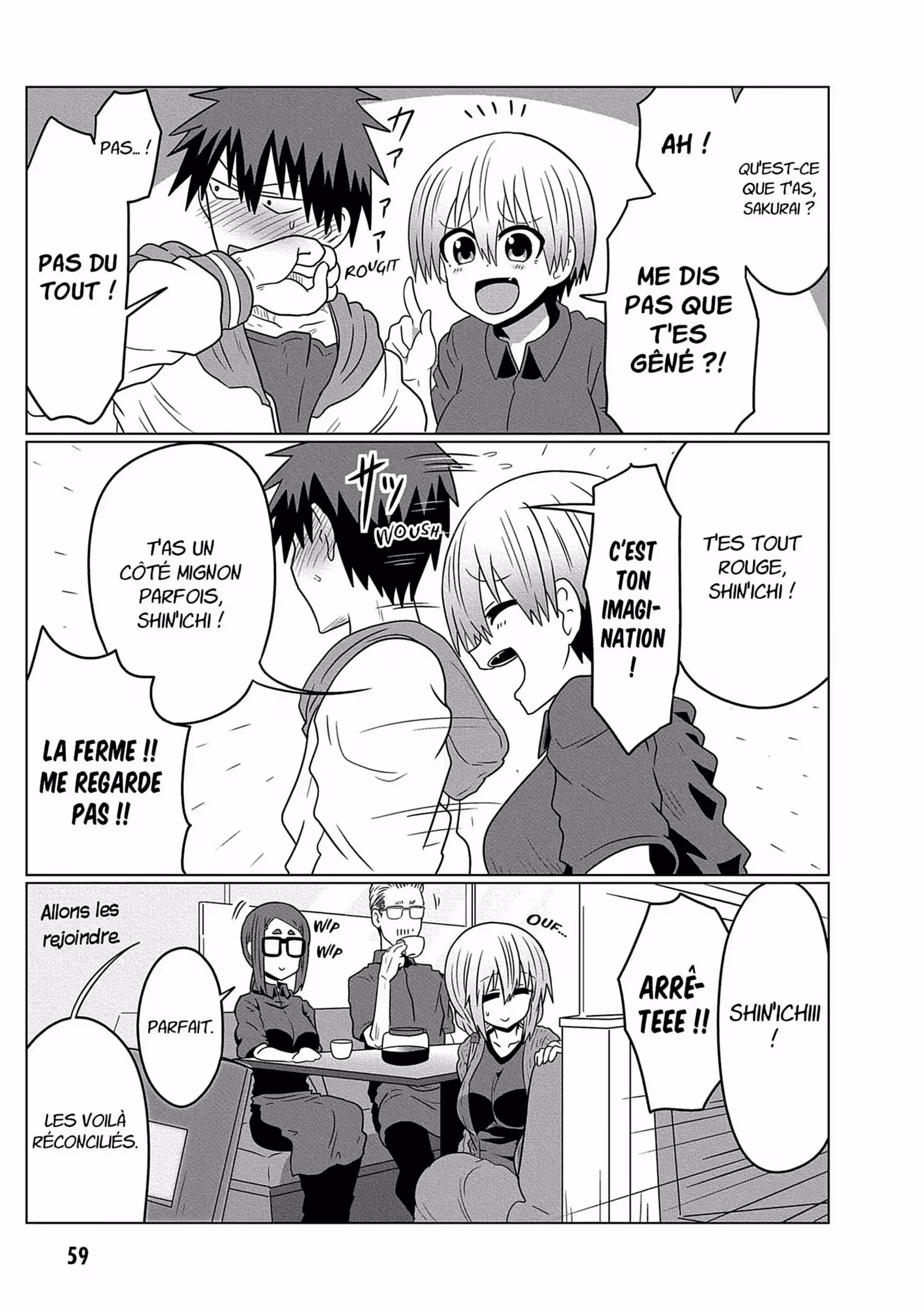 Uzaki-chan Wants to Hang Out! Volume 5 page 60
