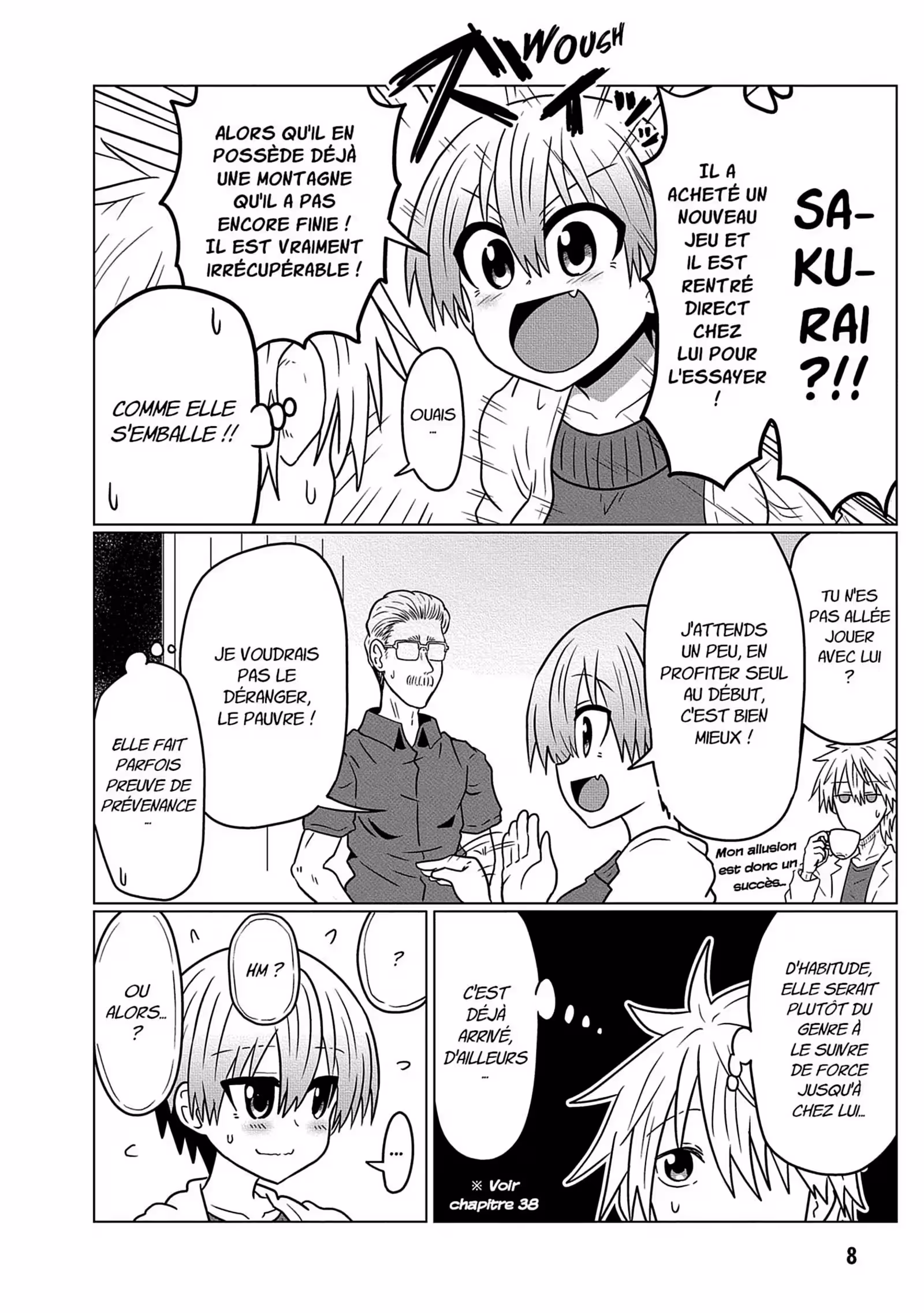 Uzaki-chan Wants to Hang Out! Volume 5 page 9