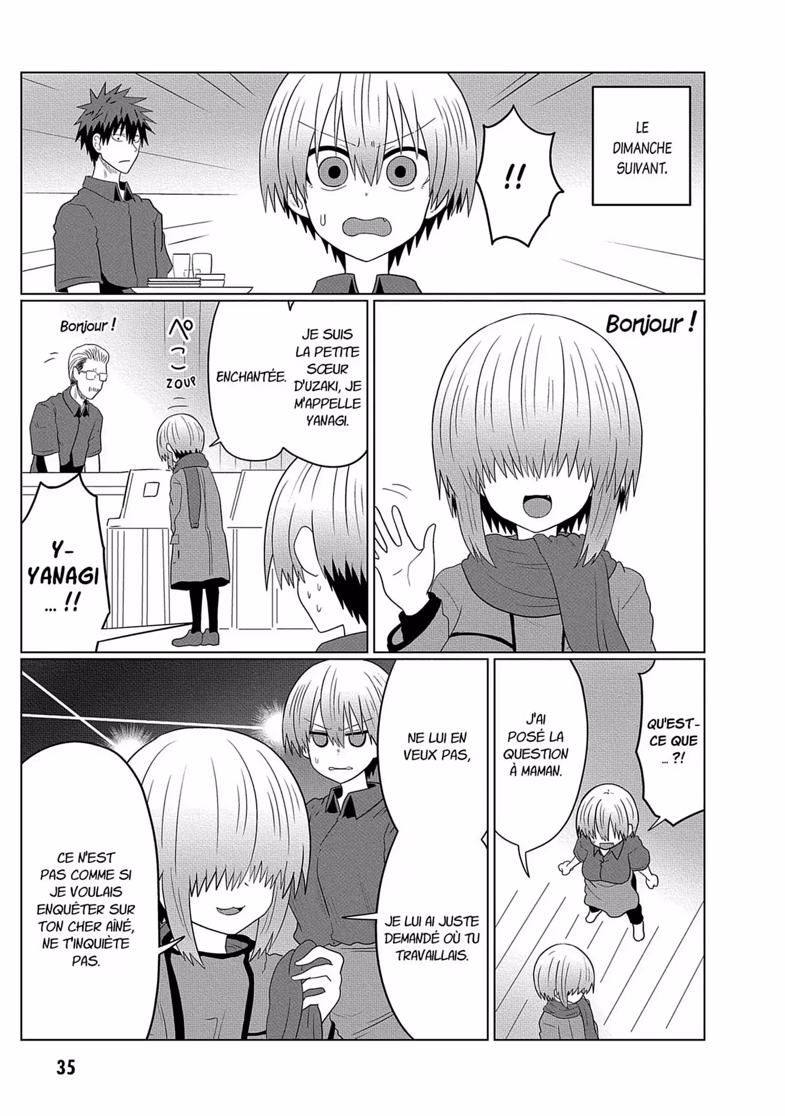 Uzaki-chan Wants to Hang Out! Volume 6 page 36