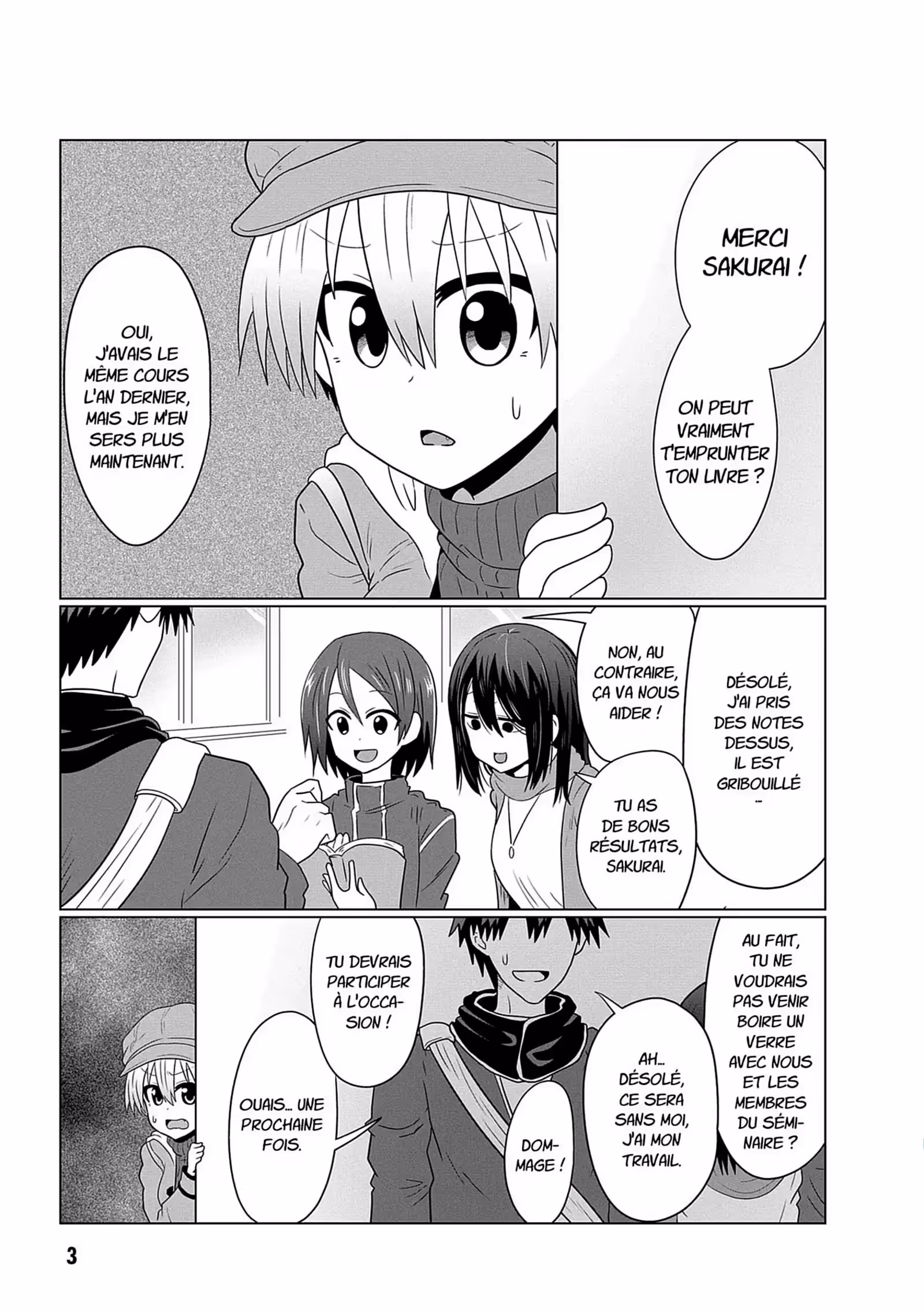 Uzaki-chan Wants to Hang Out! Volume 6 page 4