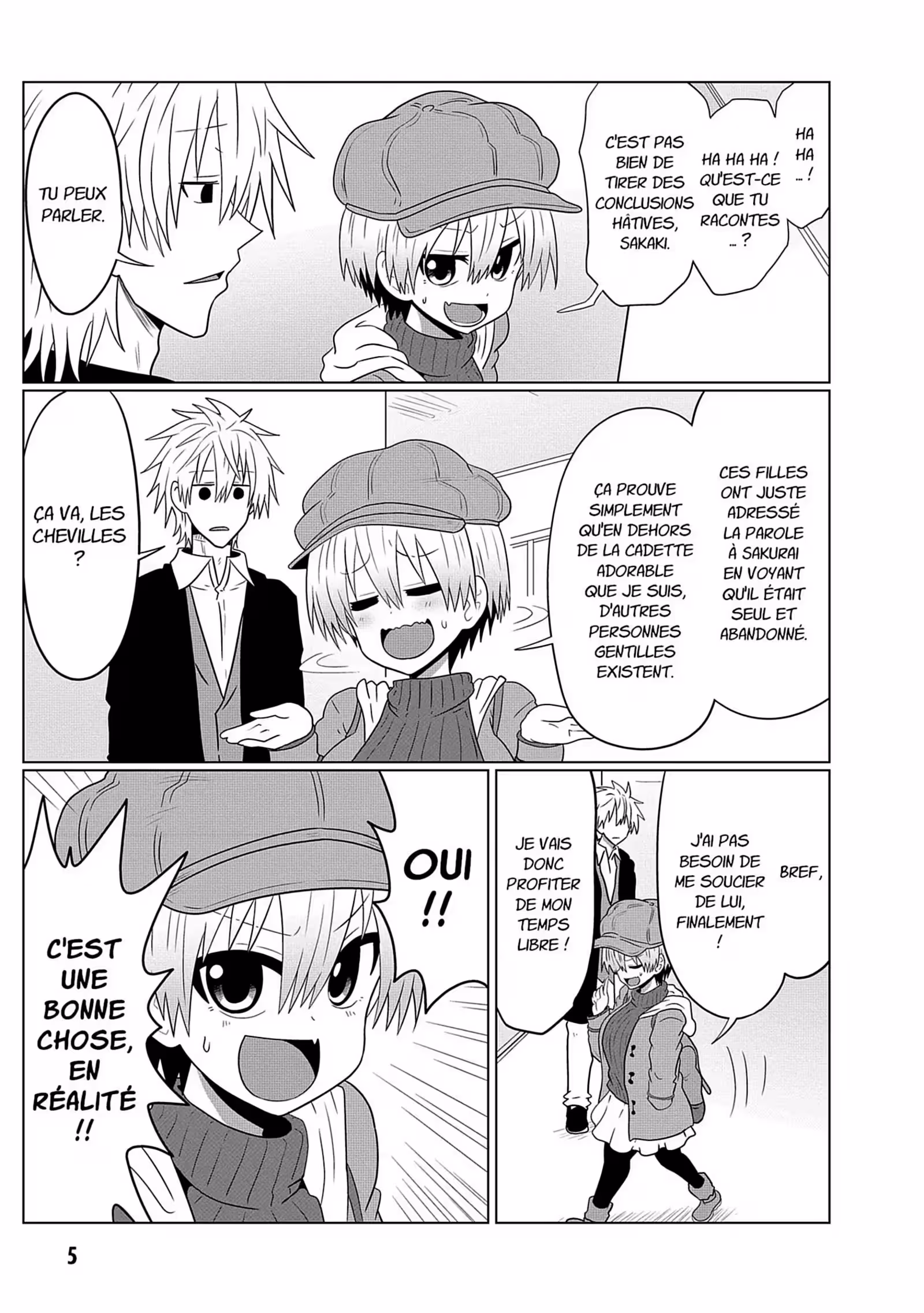 Uzaki-chan Wants to Hang Out! Volume 6 page 6