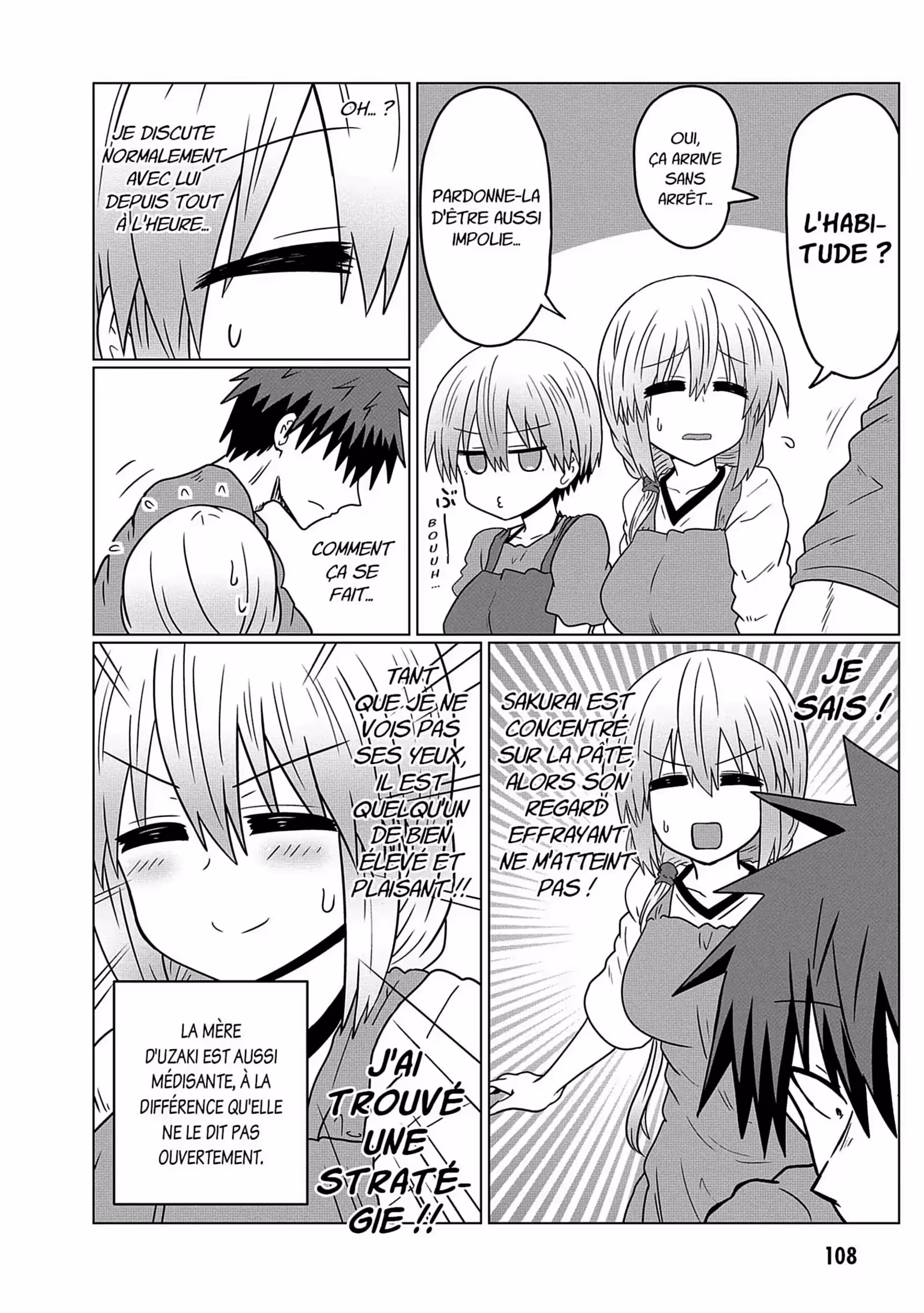 Uzaki-chan Wants to Hang Out! Volume 3 page 104