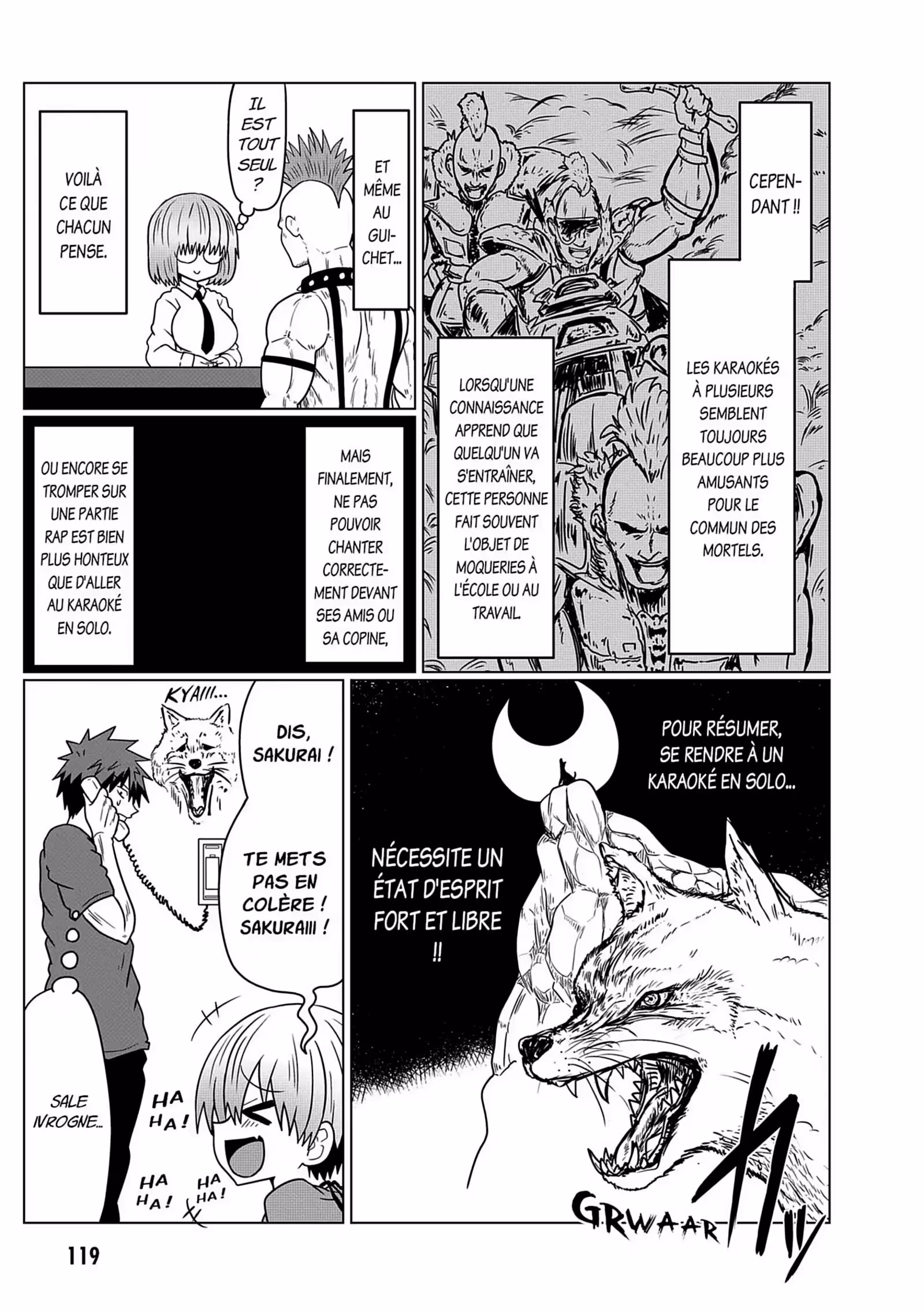 Uzaki-chan Wants to Hang Out! Volume 3 page 114