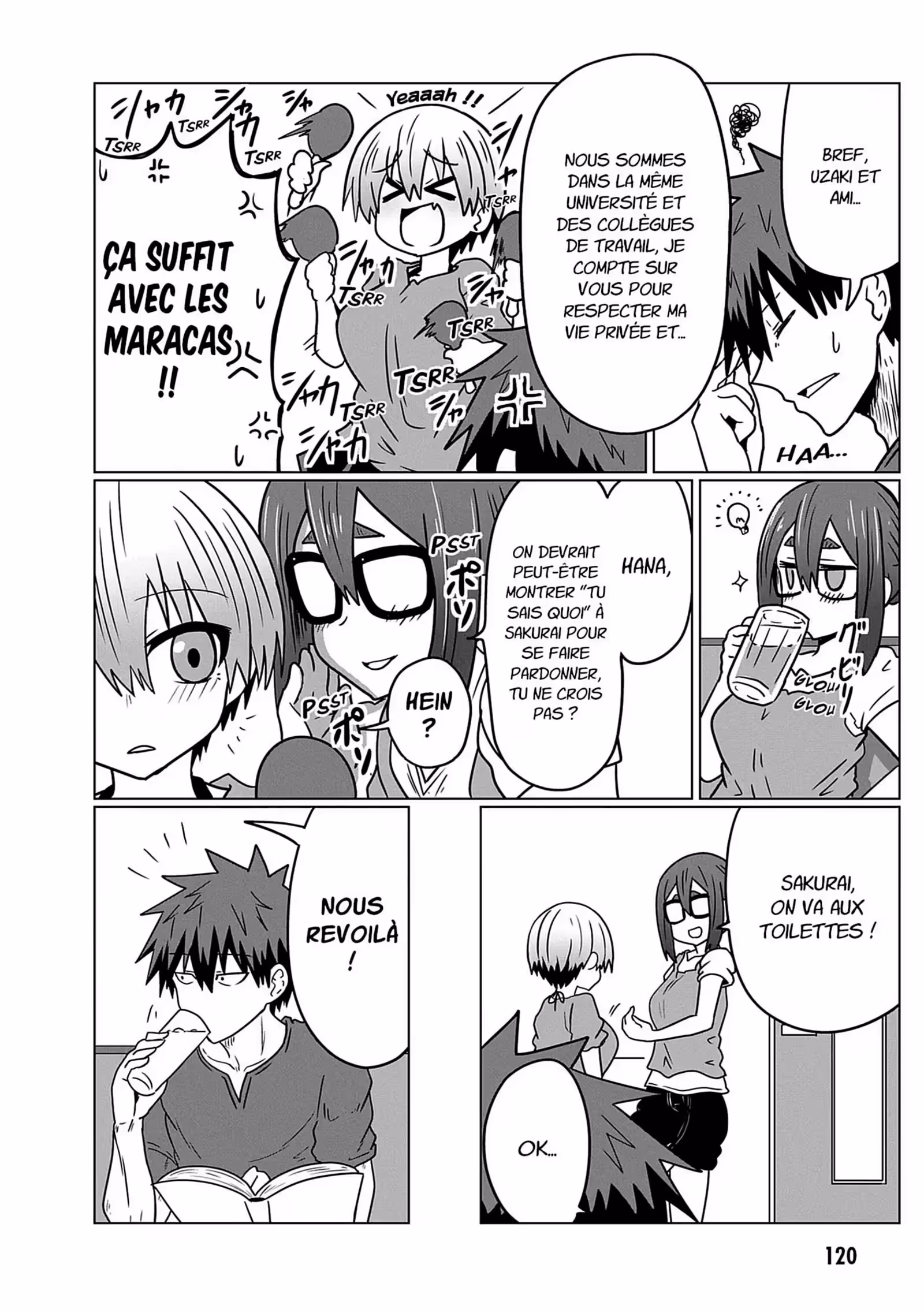 Uzaki-chan Wants to Hang Out! Volume 3 page 115