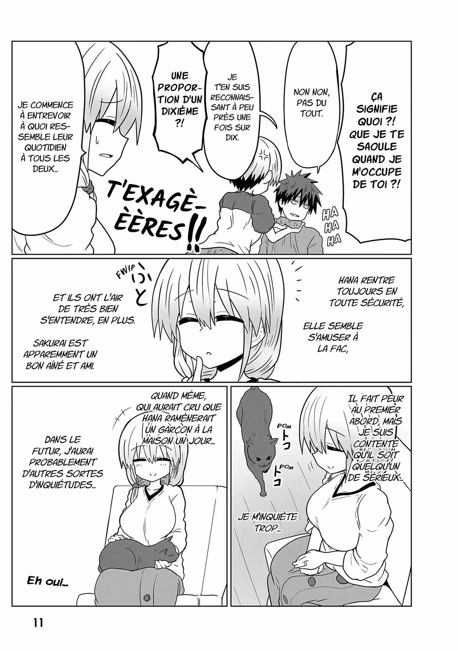 Uzaki-chan Wants to Hang Out! Volume 3 page 12