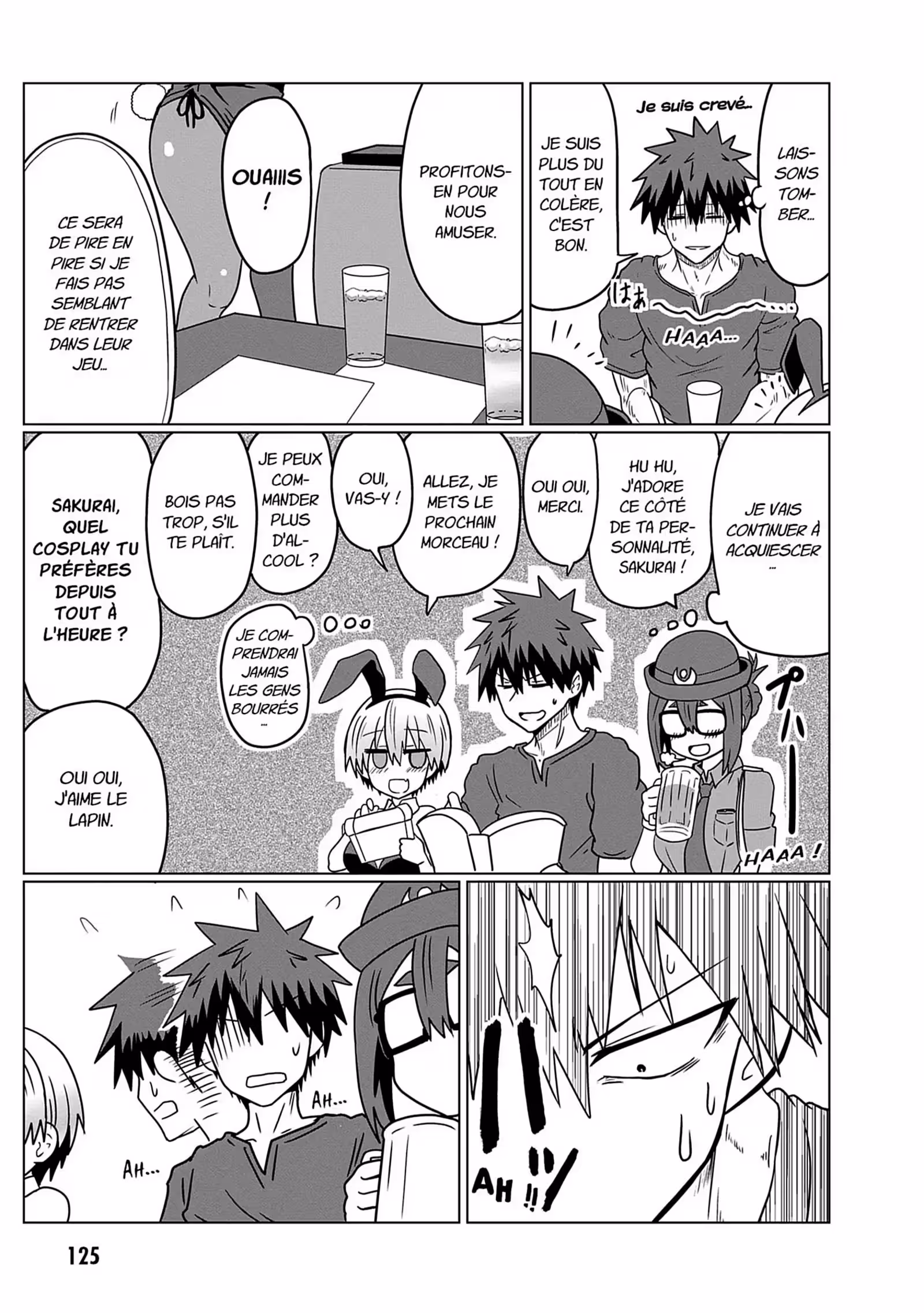 Uzaki-chan Wants to Hang Out! Volume 3 page 120