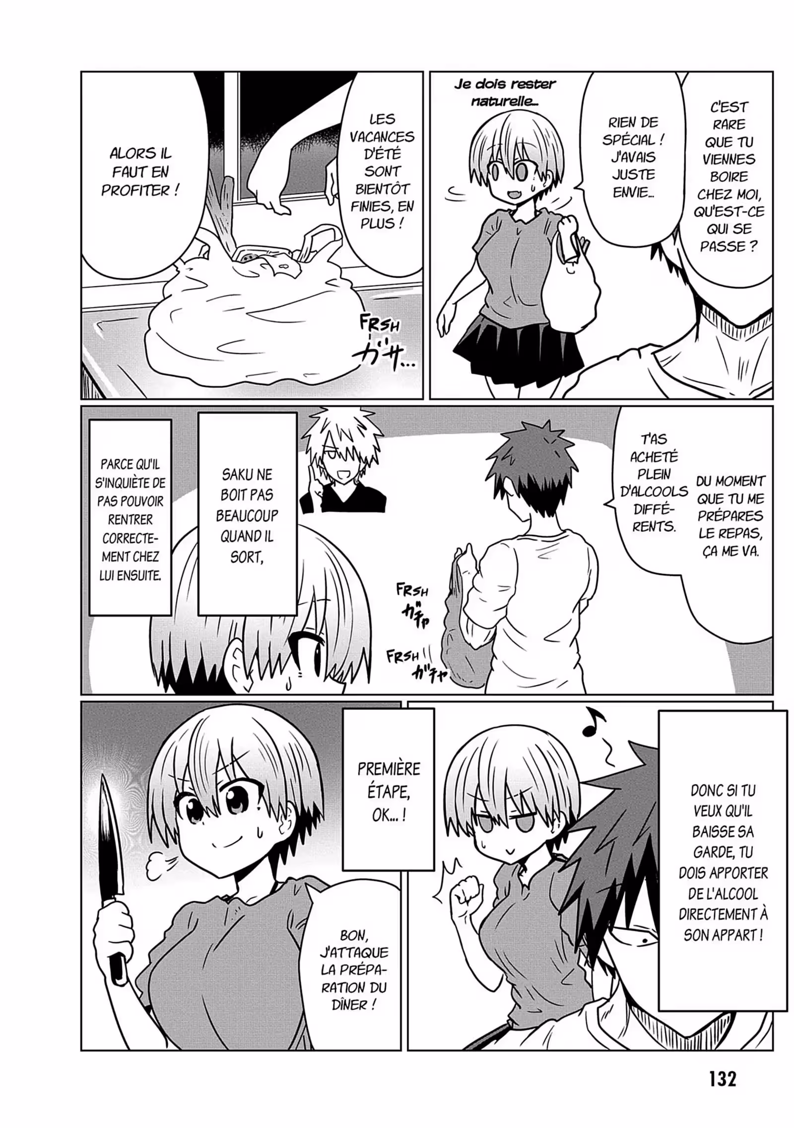 Uzaki-chan Wants to Hang Out! Volume 3 page 127