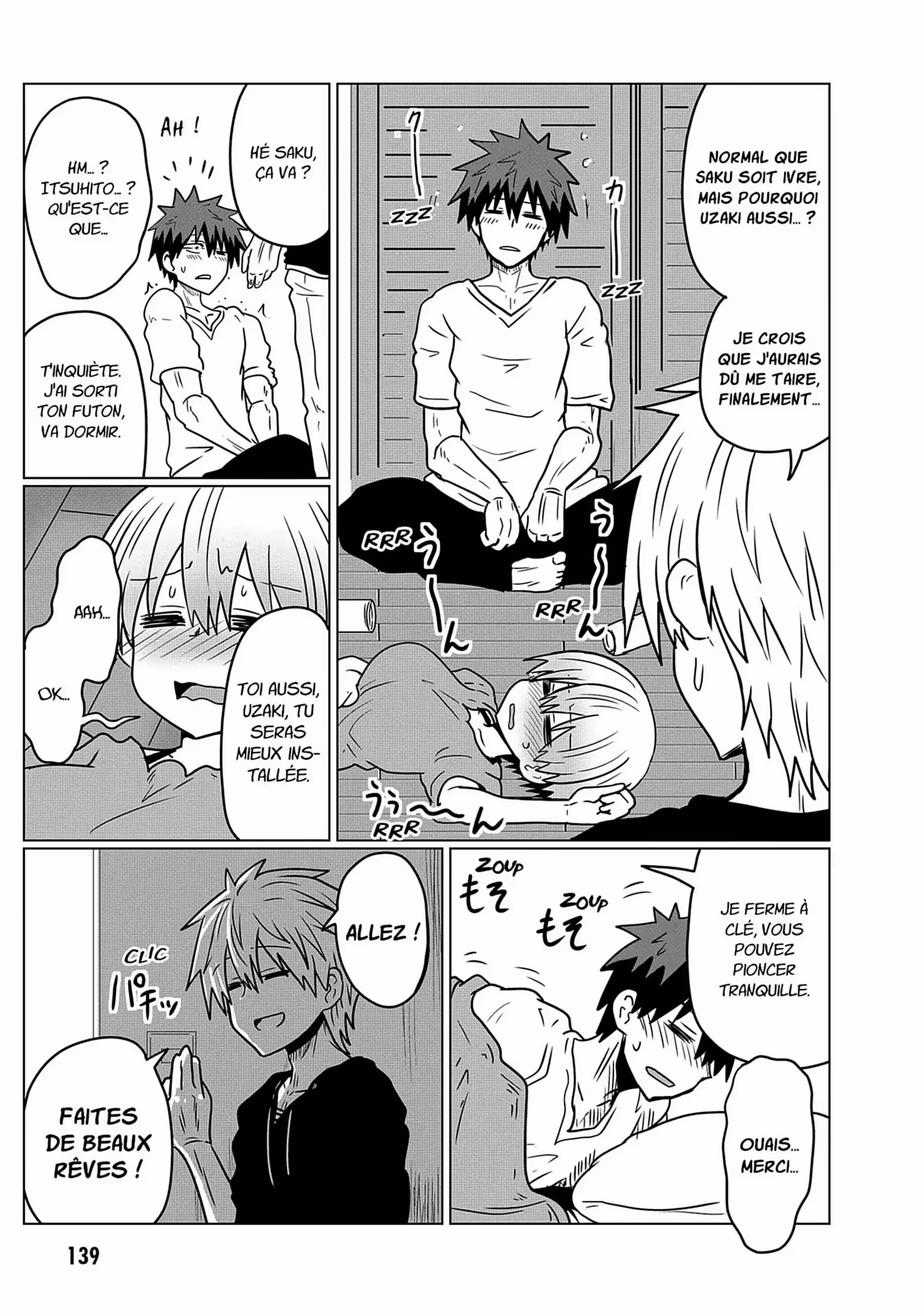 Uzaki-chan Wants to Hang Out! Volume 3 page 134