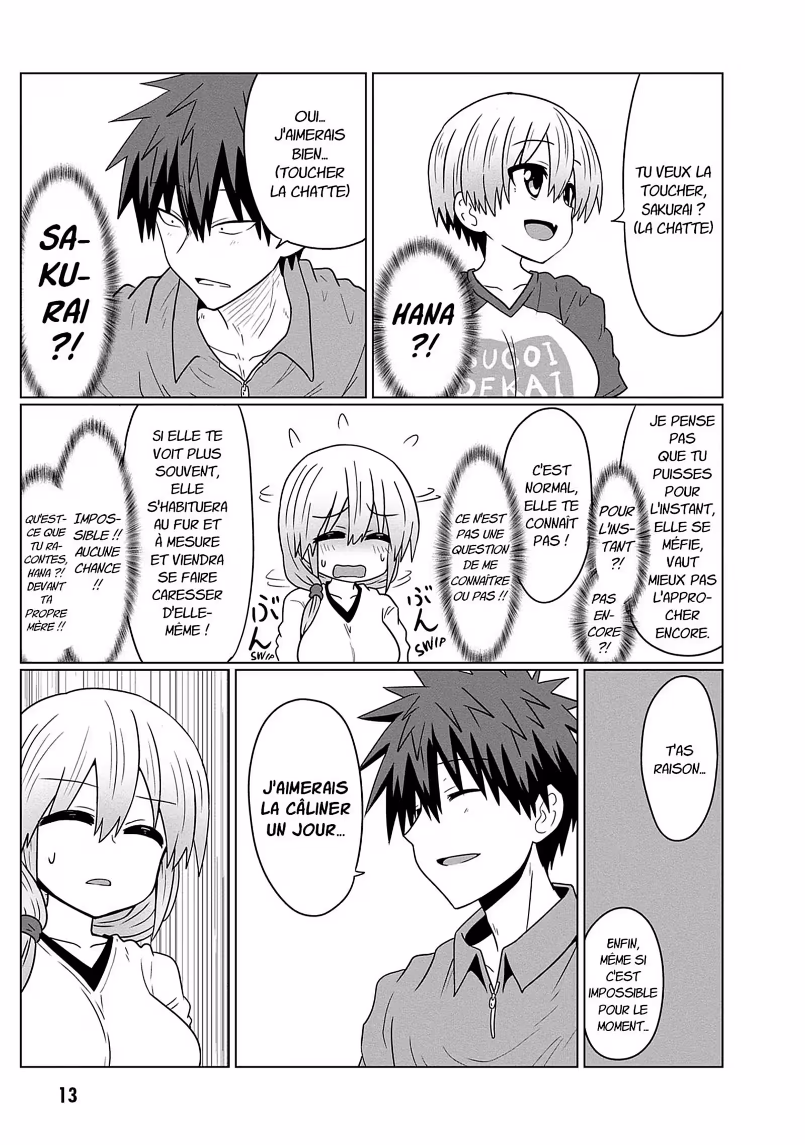 Uzaki-chan Wants to Hang Out! Volume 3 page 14