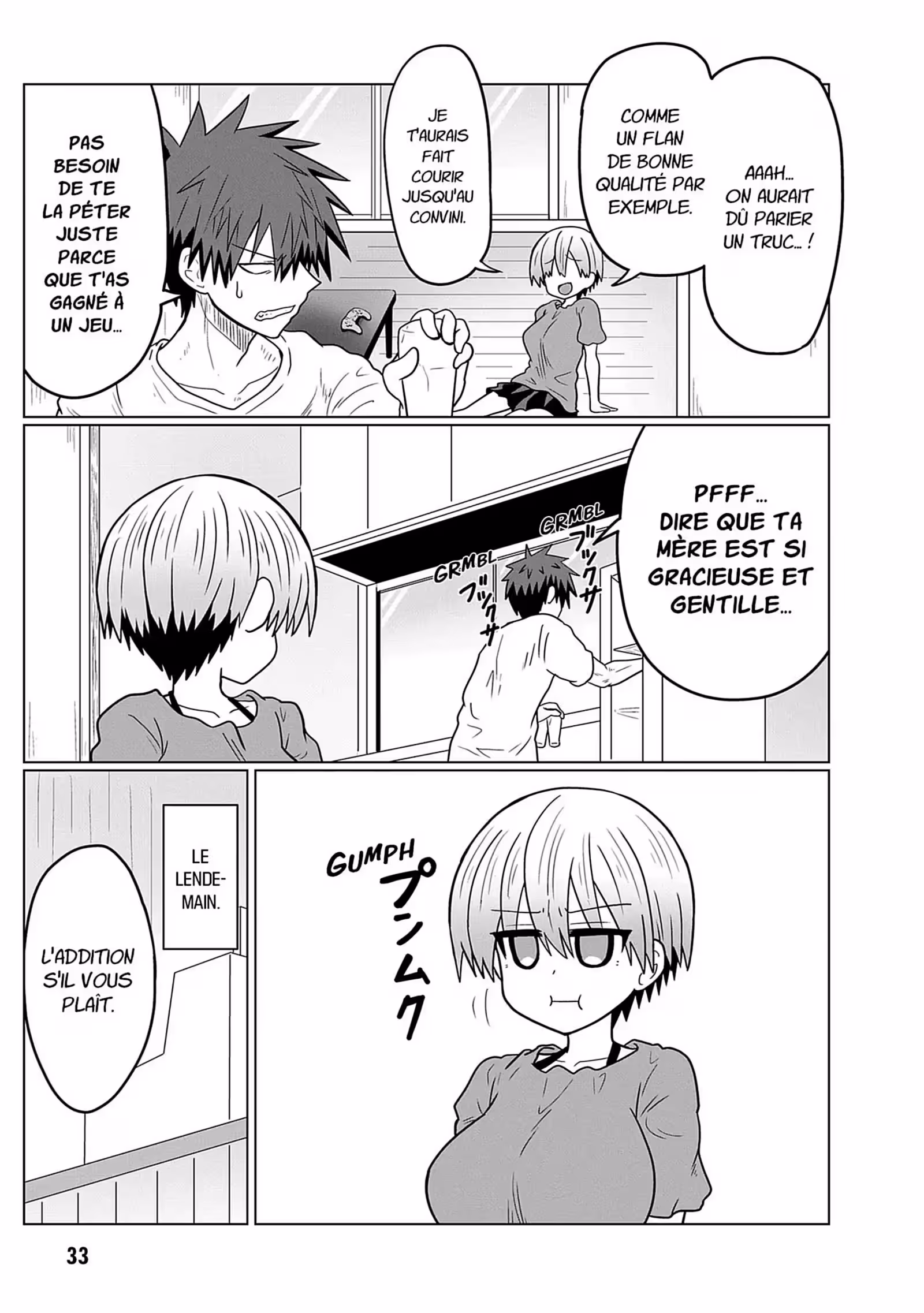 Uzaki-chan Wants to Hang Out! Volume 3 page 33