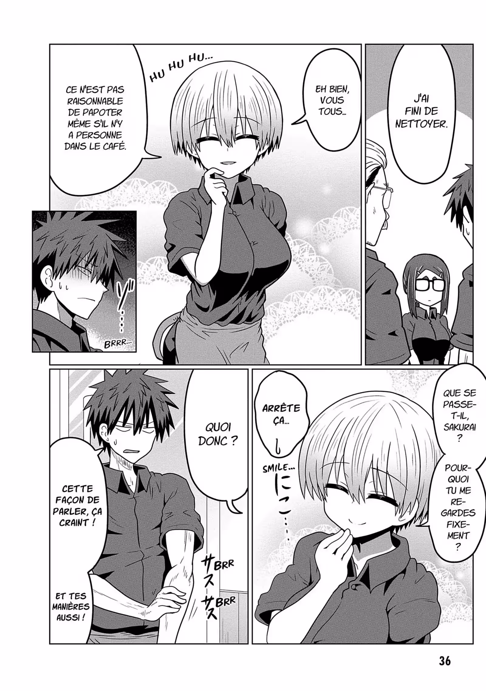 Uzaki-chan Wants to Hang Out! Volume 3 page 36